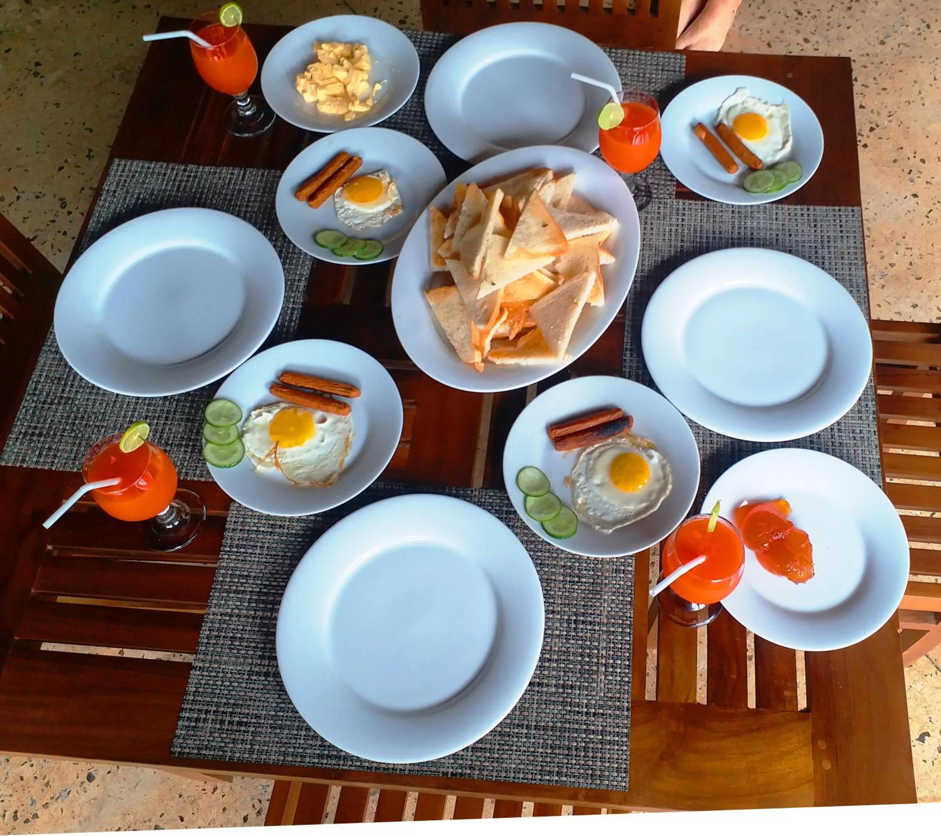 Food and drinks, Breakfast in Honey Tree Polonnaruwa