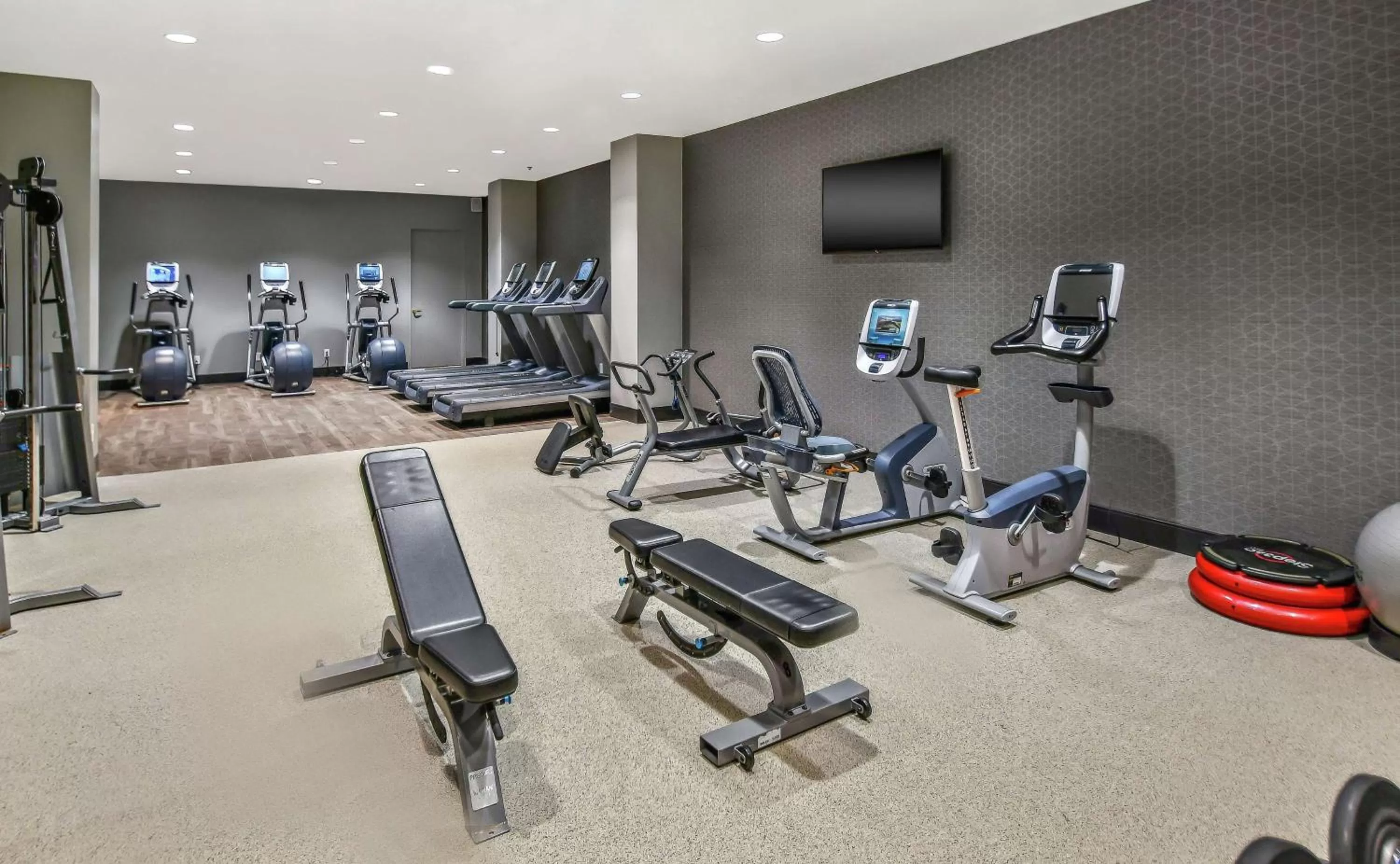 Fitness centre/facilities in Hilton Dallas-Park Cities