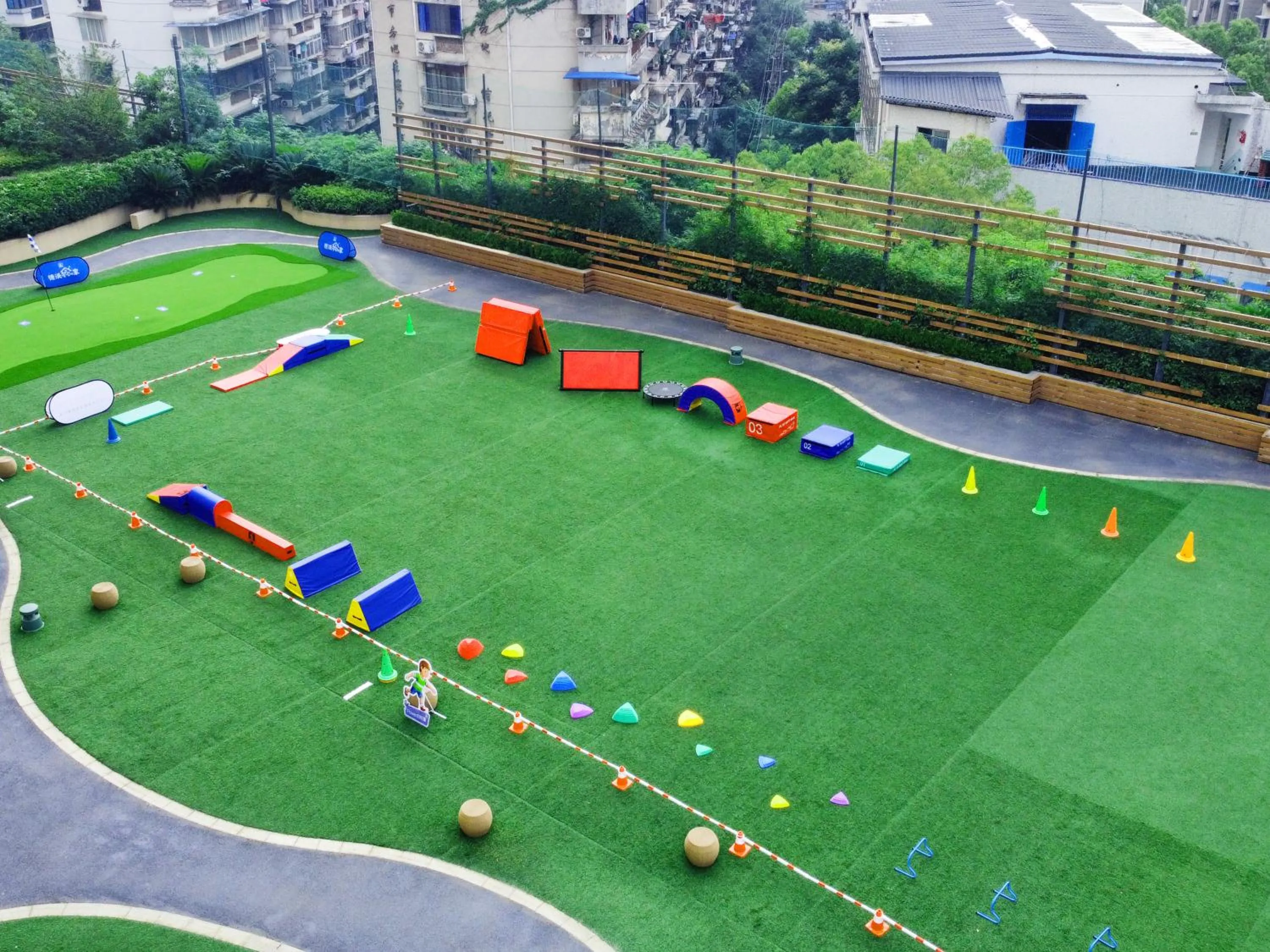 Children play ground in Shangri-La Wuhan