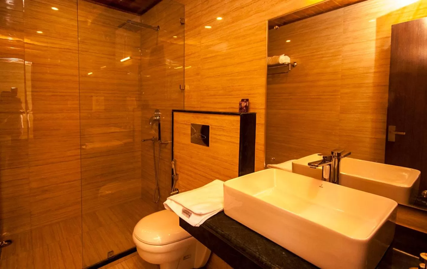 Bathroom in DreamCatcher By Samyati Hotels and Resorts