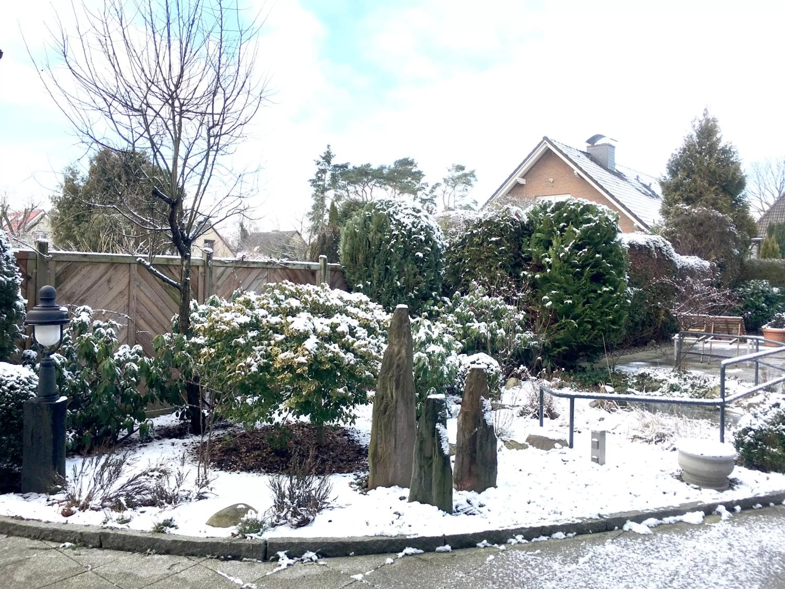 Garden, Winter in Hana Aparthotel