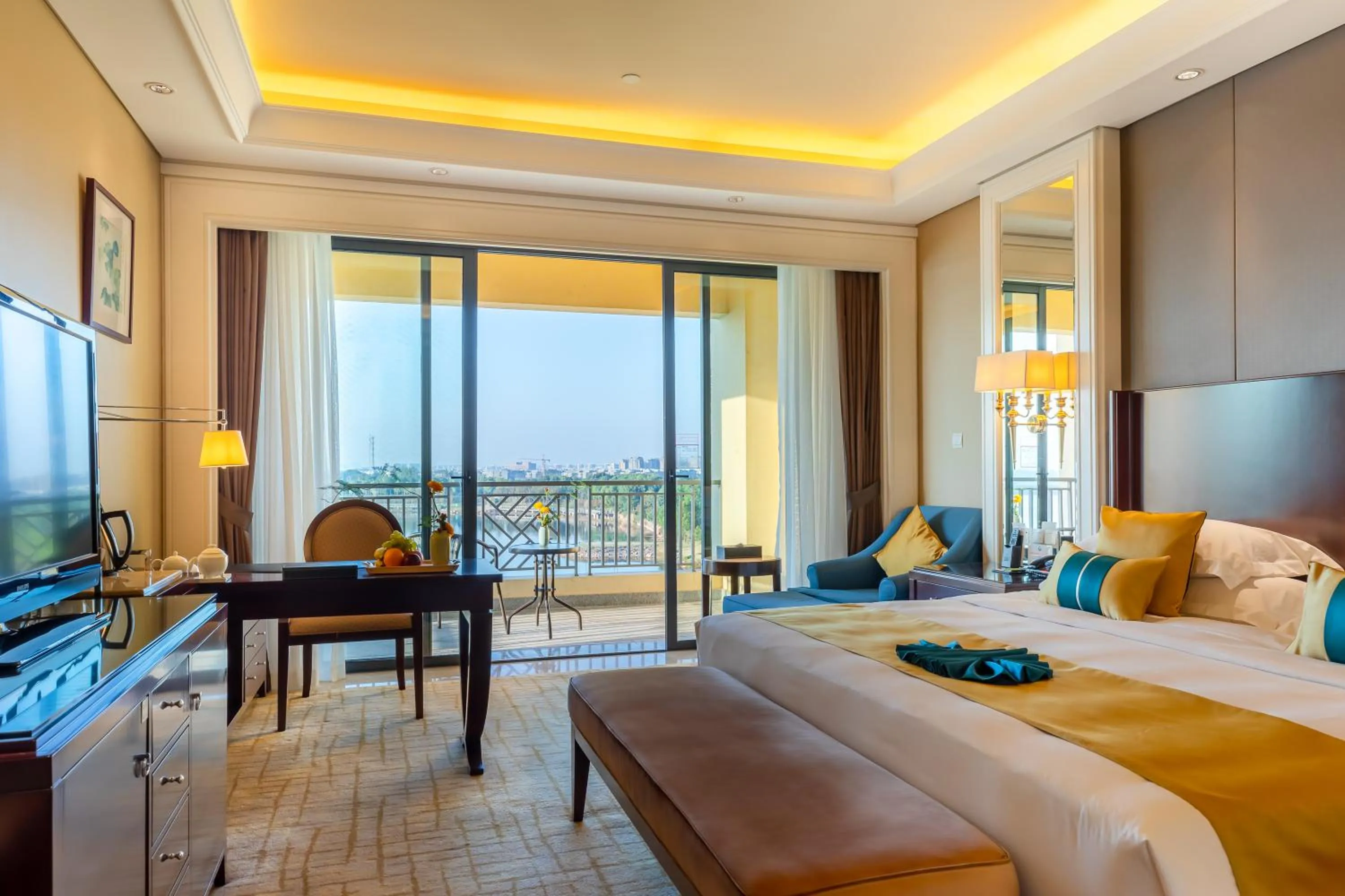 Bedroom, Bed in Your World International Conference Centre Hotel