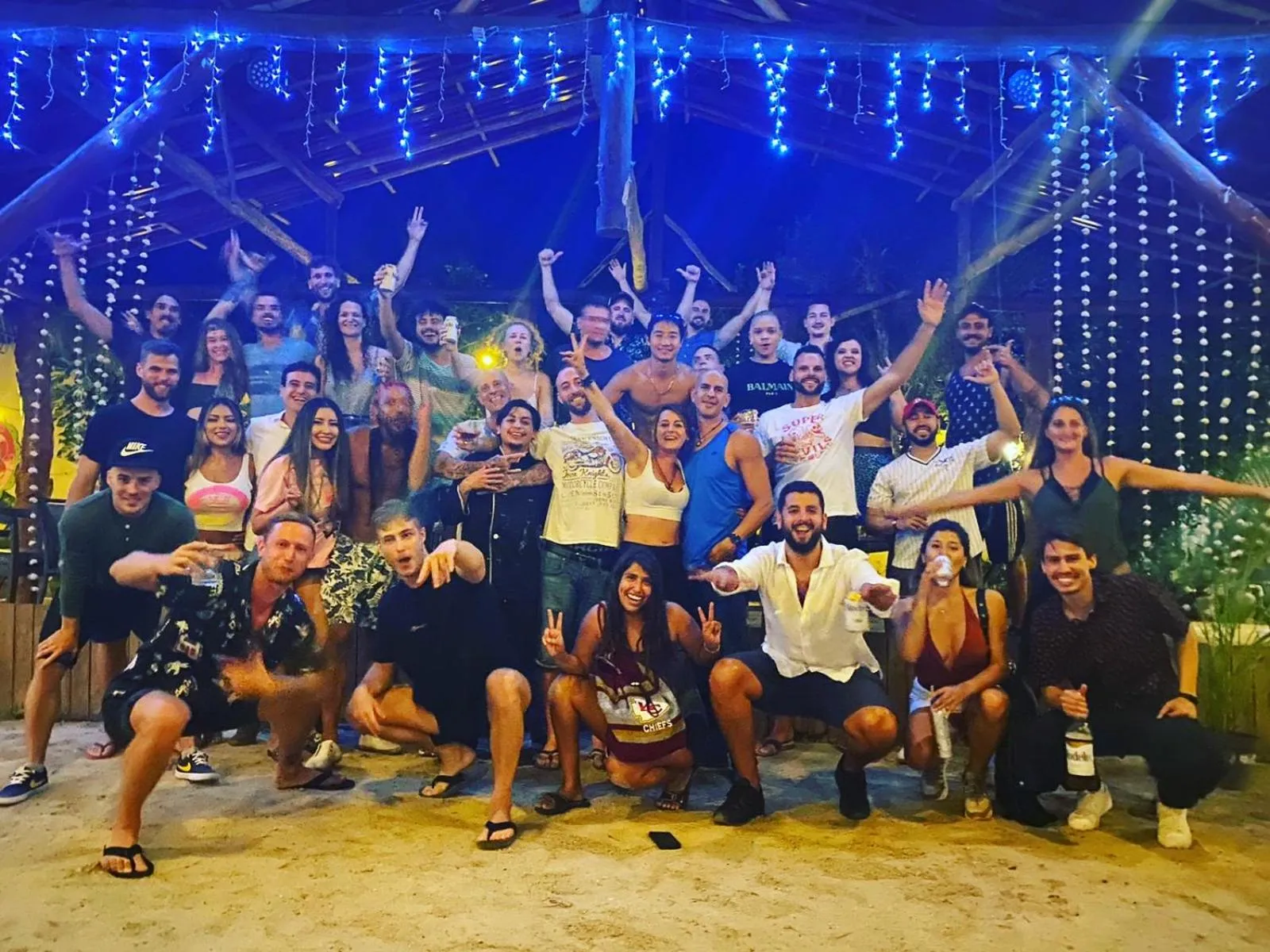 Evening Entertainment in Lucky Traveler Hostel