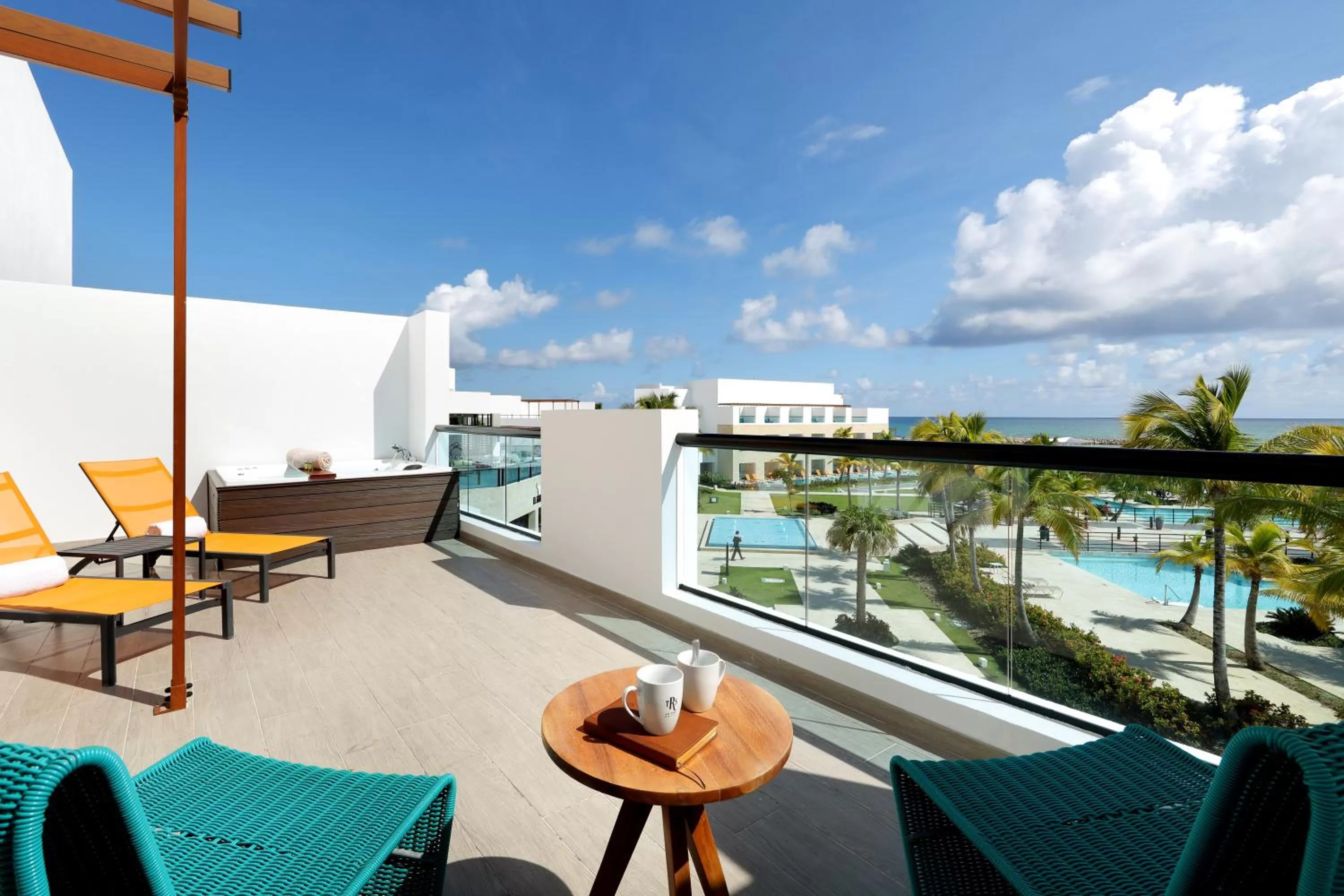 Balcony/Terrace in TRS Cap Cana Waterfront & Marina Hotel - Adults Only - All Inclusive