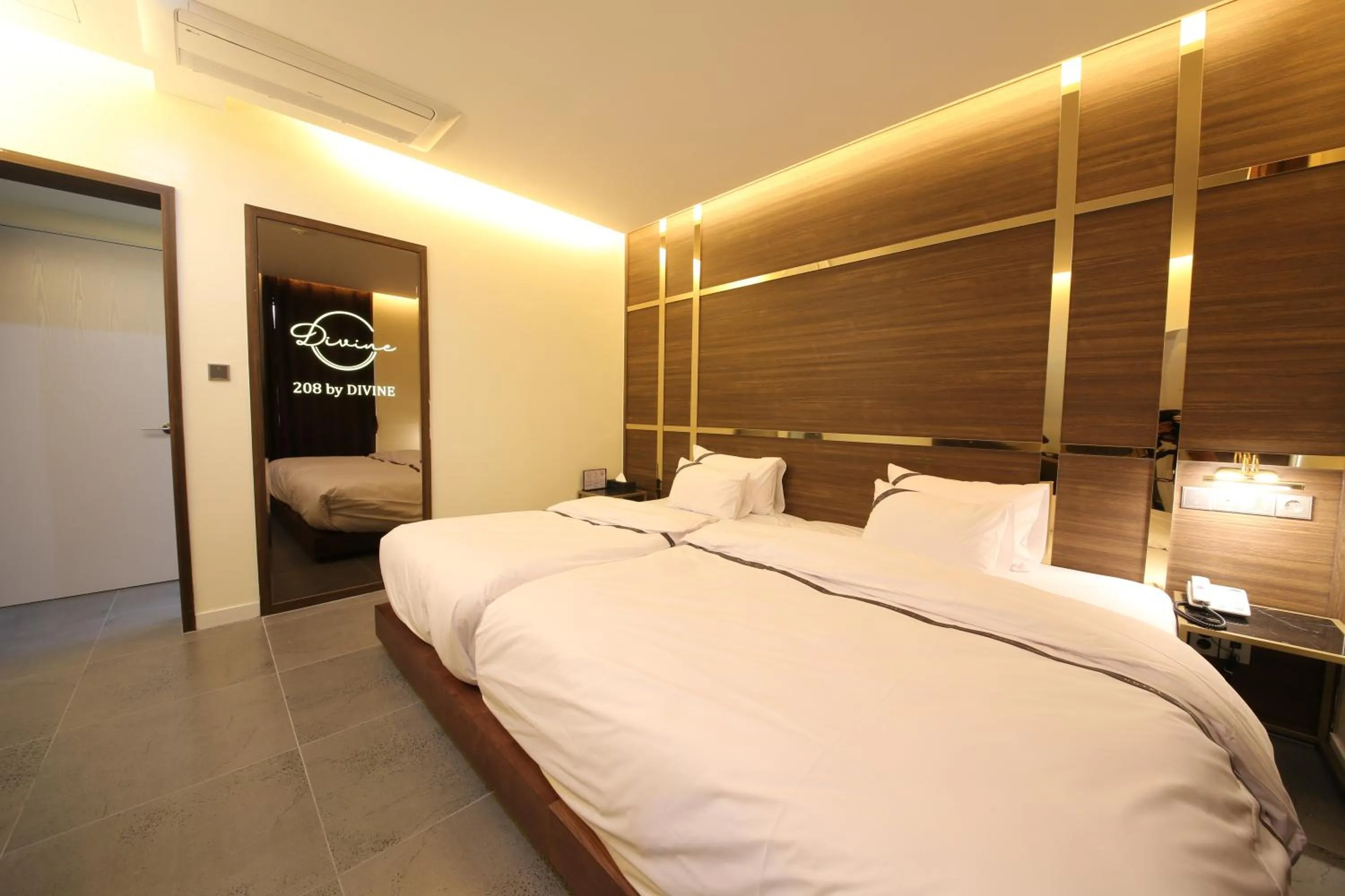 Bed in Suncheon Divine Hotel