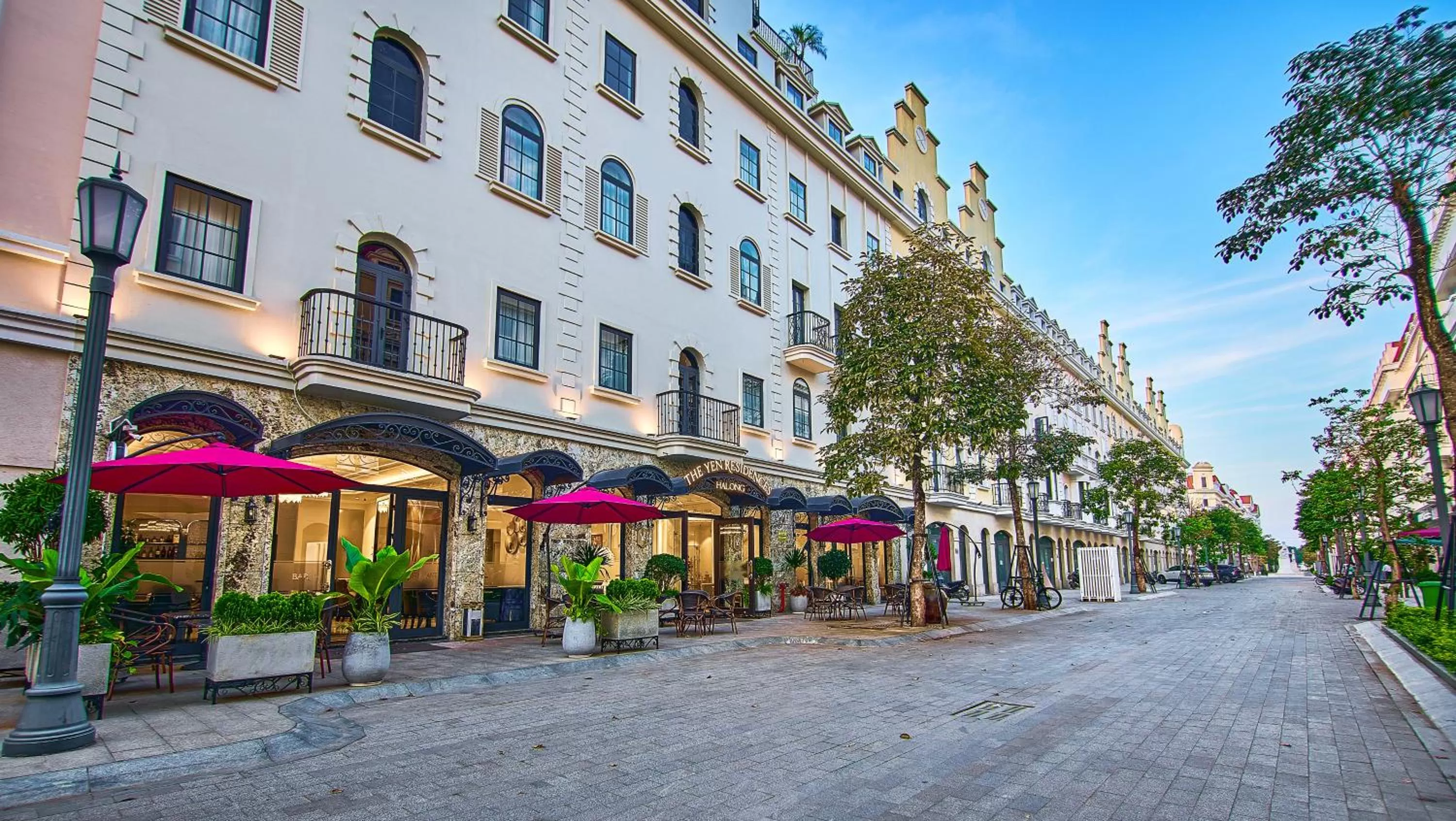 Property building in The Yen Residences Halong