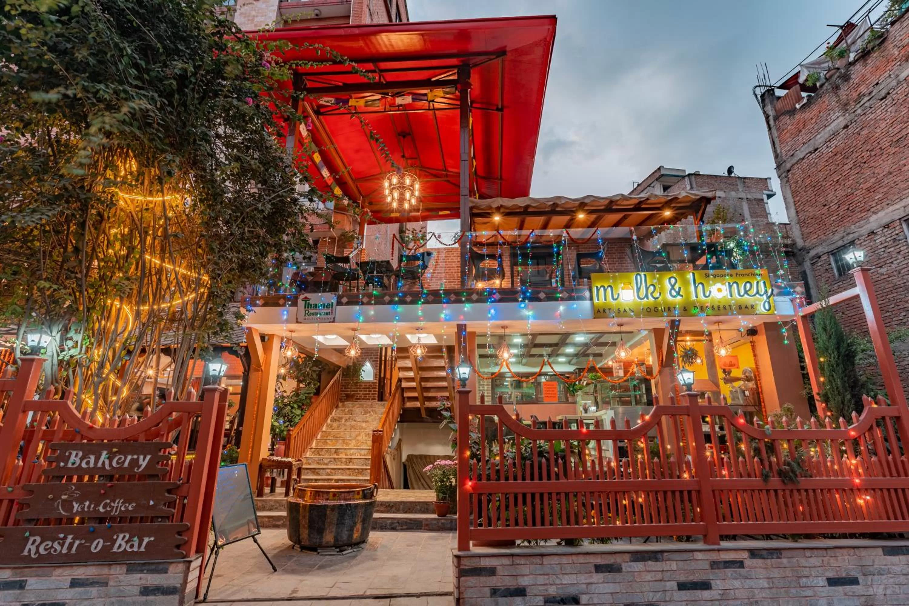 Facade/entrance in Hotel Manang - Thamel, Kathmandu