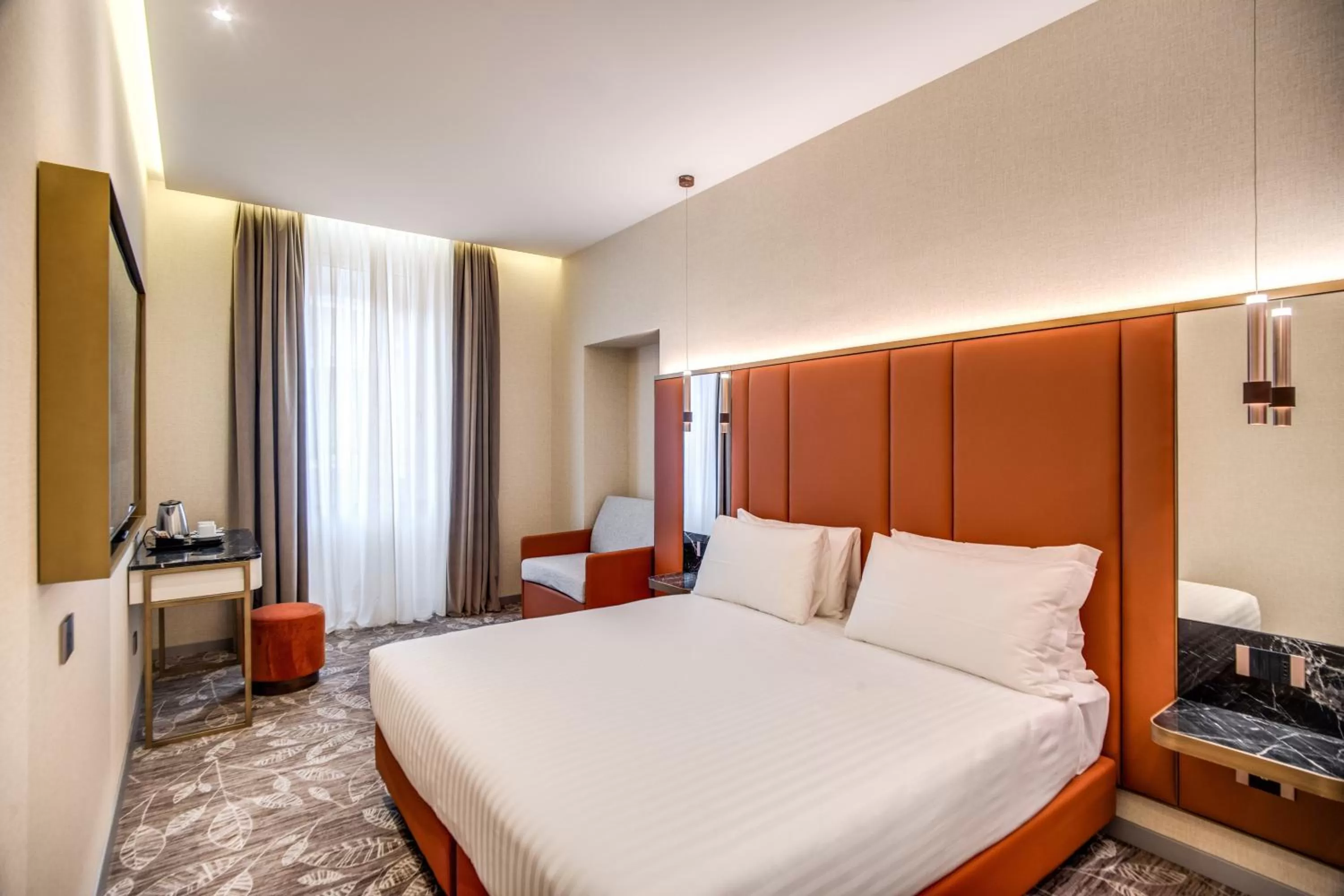 Bed in CC Palace Hotel