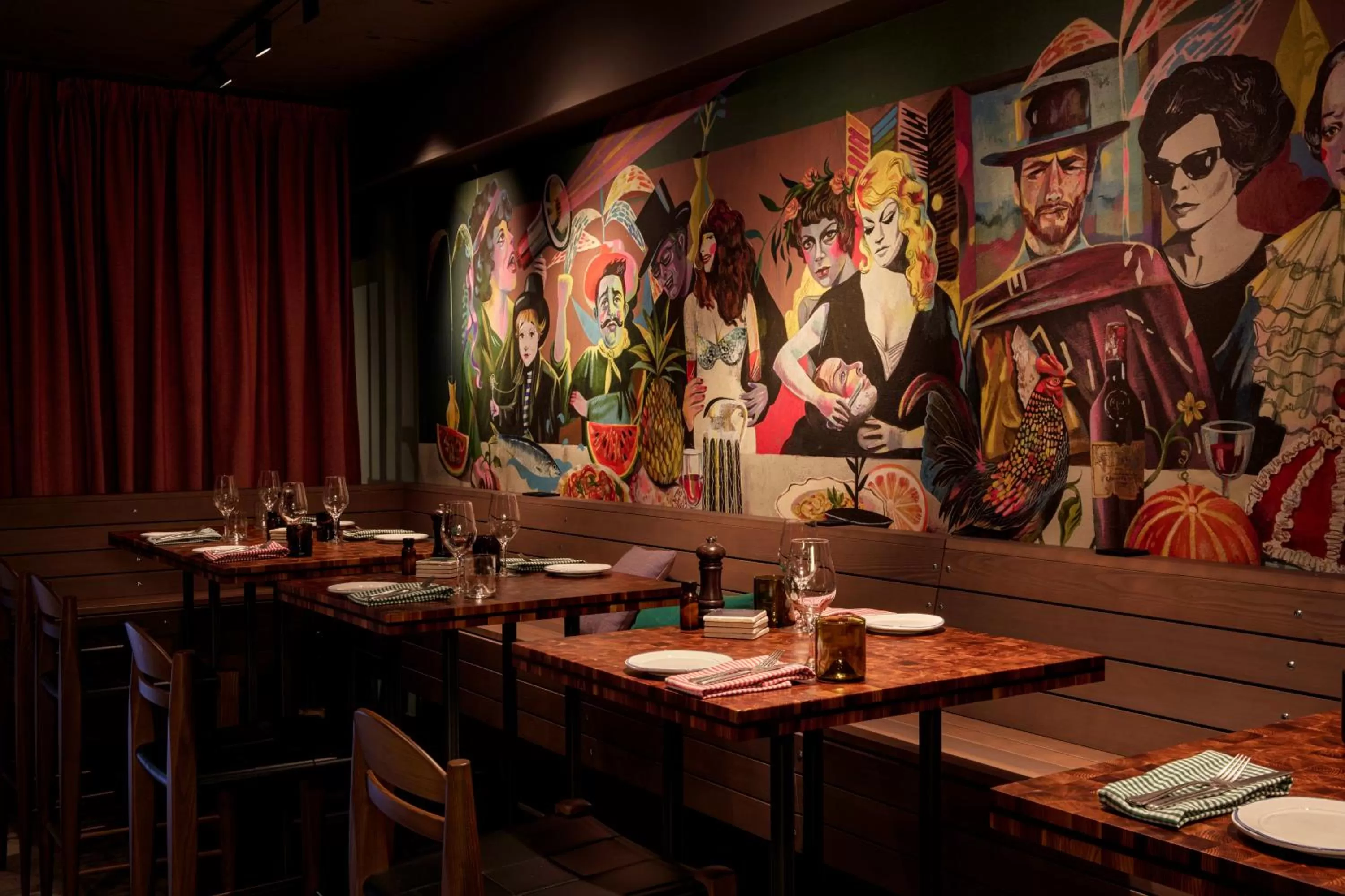 Restaurant/places to eat in 25hours Hotel beim MuseumsQuartier