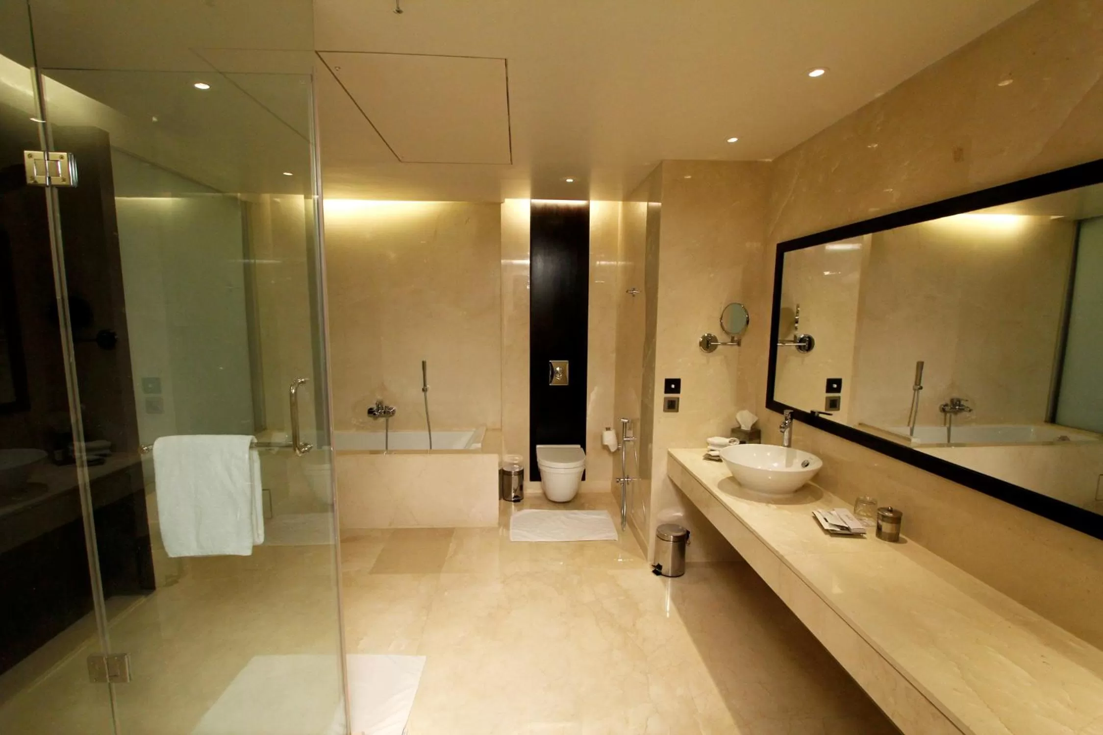 Bathroom in Crowne Plaza Pune City Centre by IHG