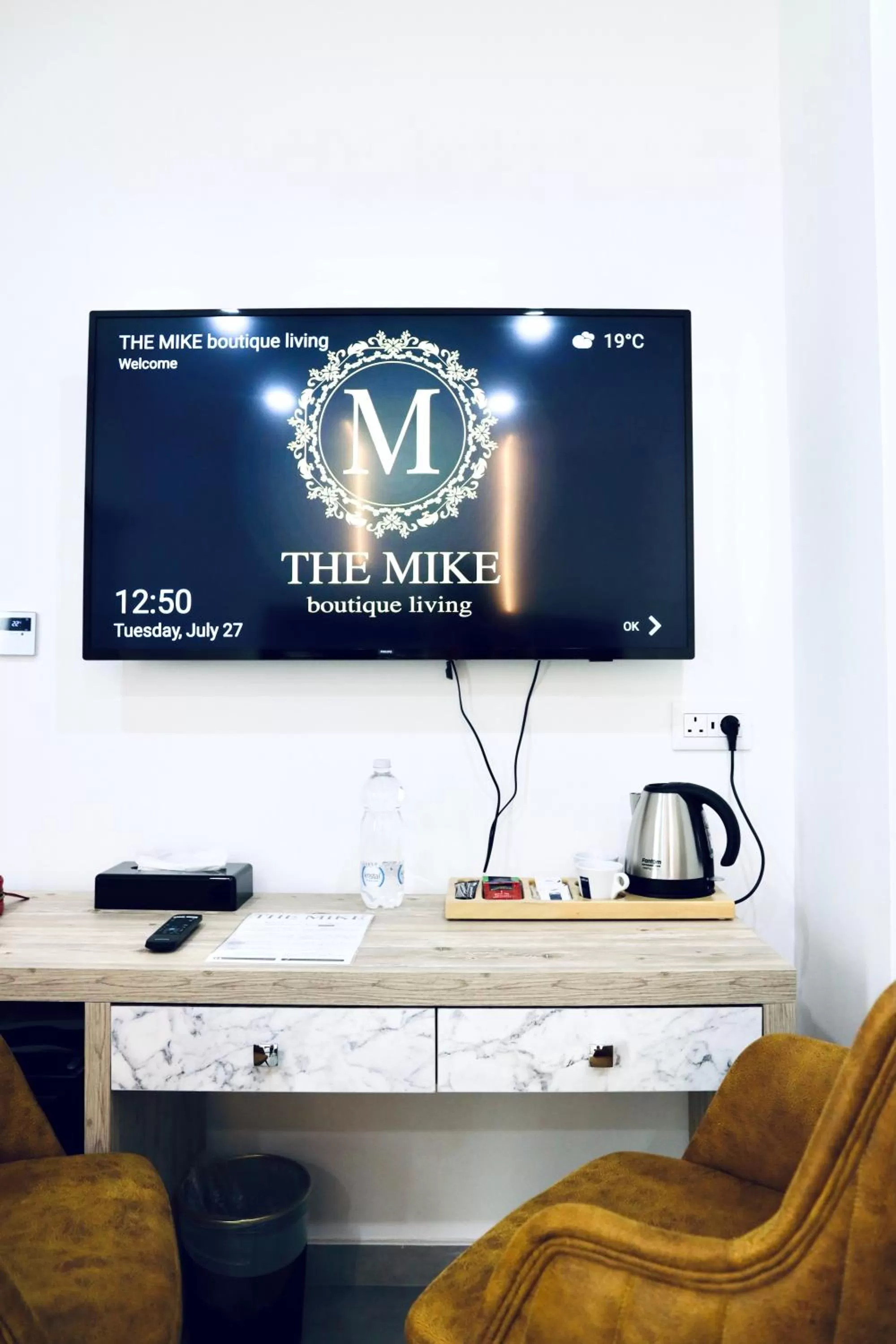 TV and multimedia in The Mike Hotel by CX Collection