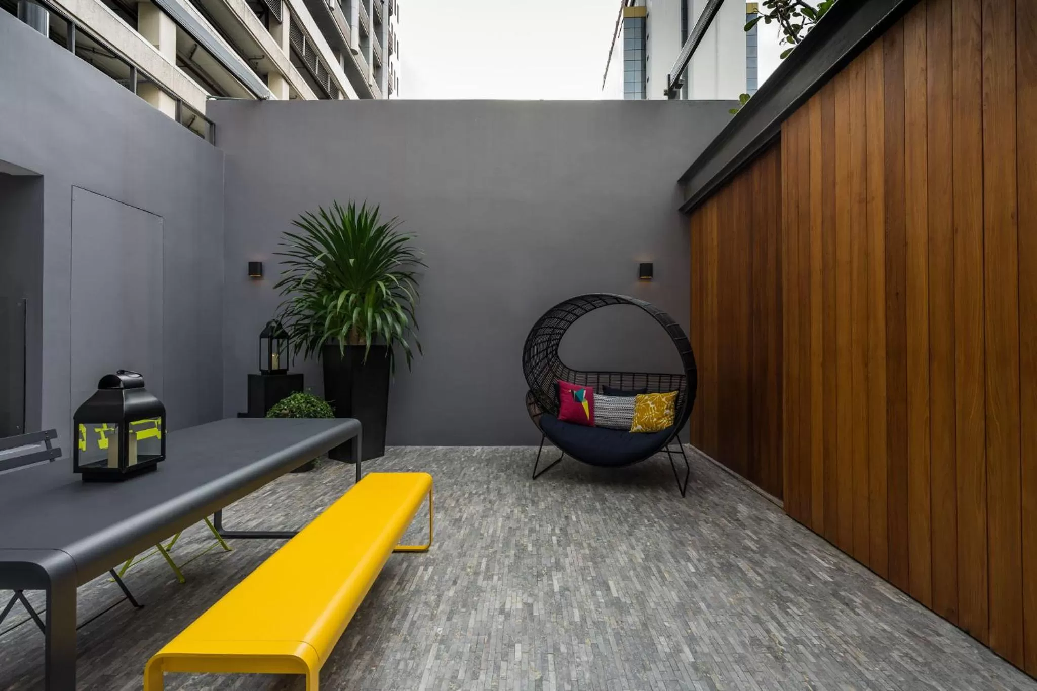 Patio in Ad Lib Hotel Bangkok