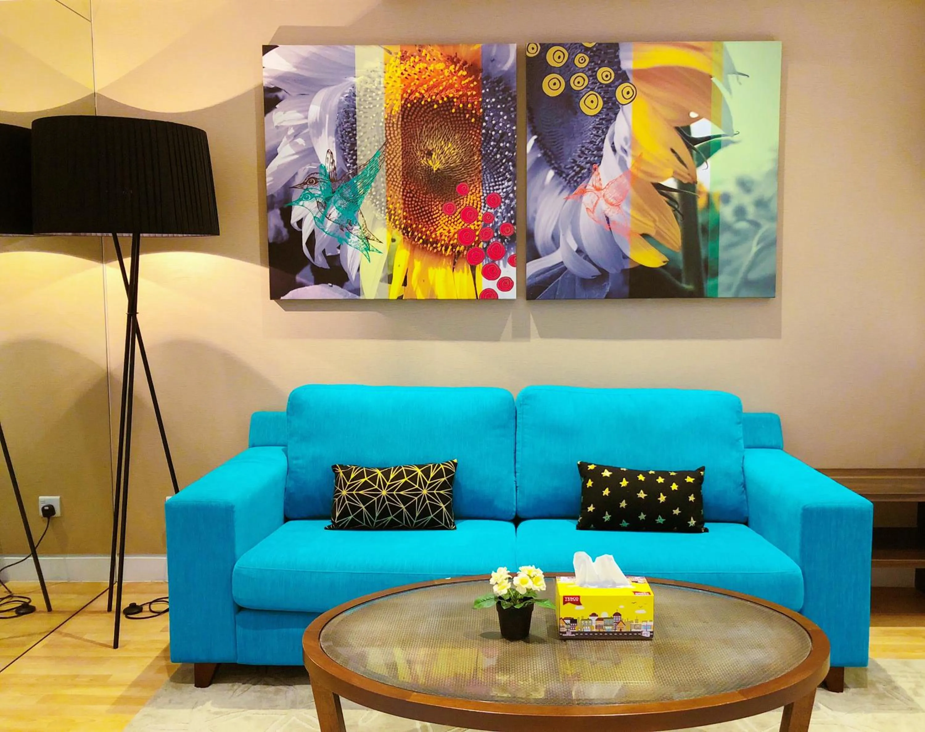 Seating area in Greystone D' Majestic Place