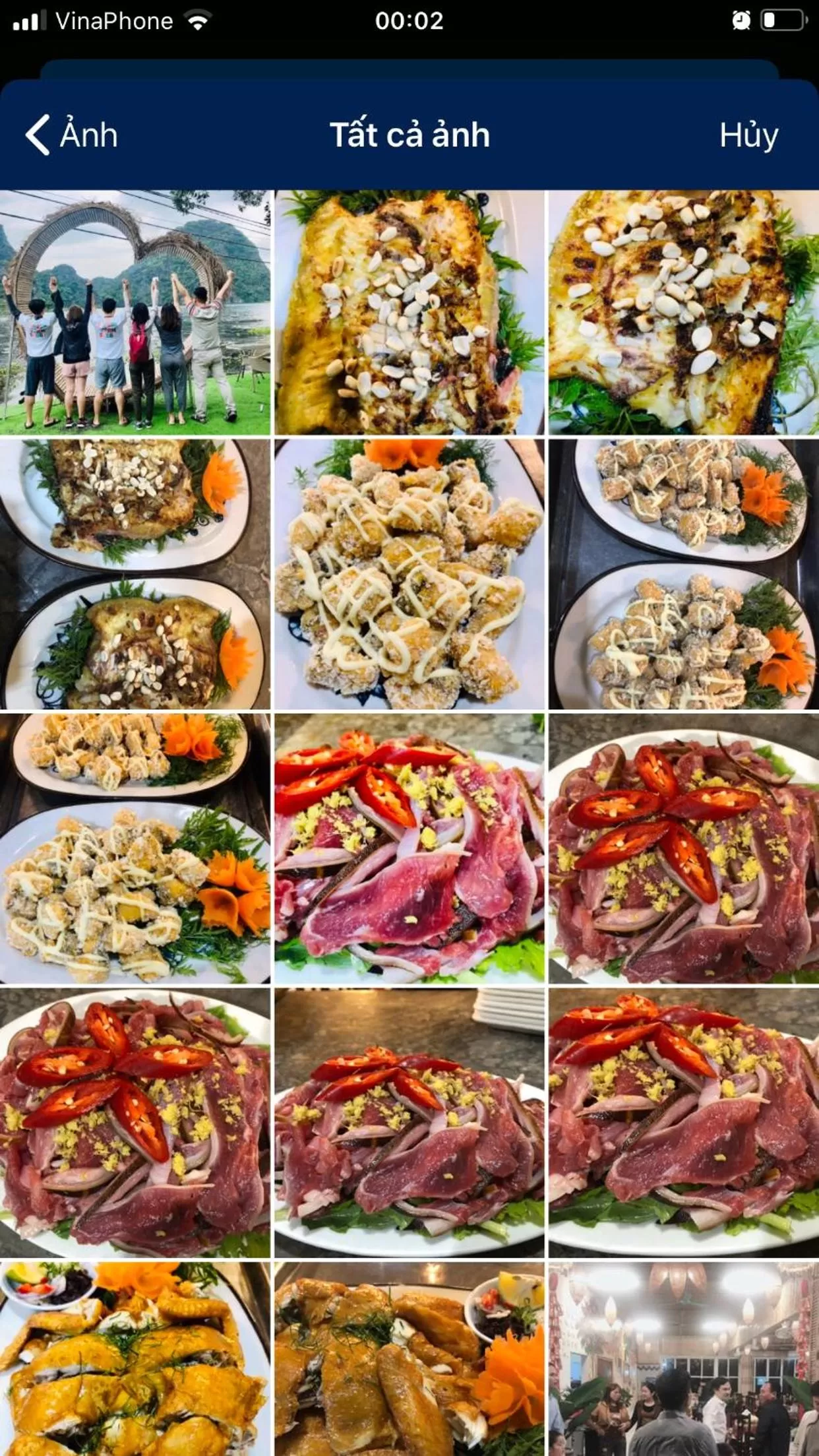 Restaurant/places to eat in Trang An Lotus Lake Homestay