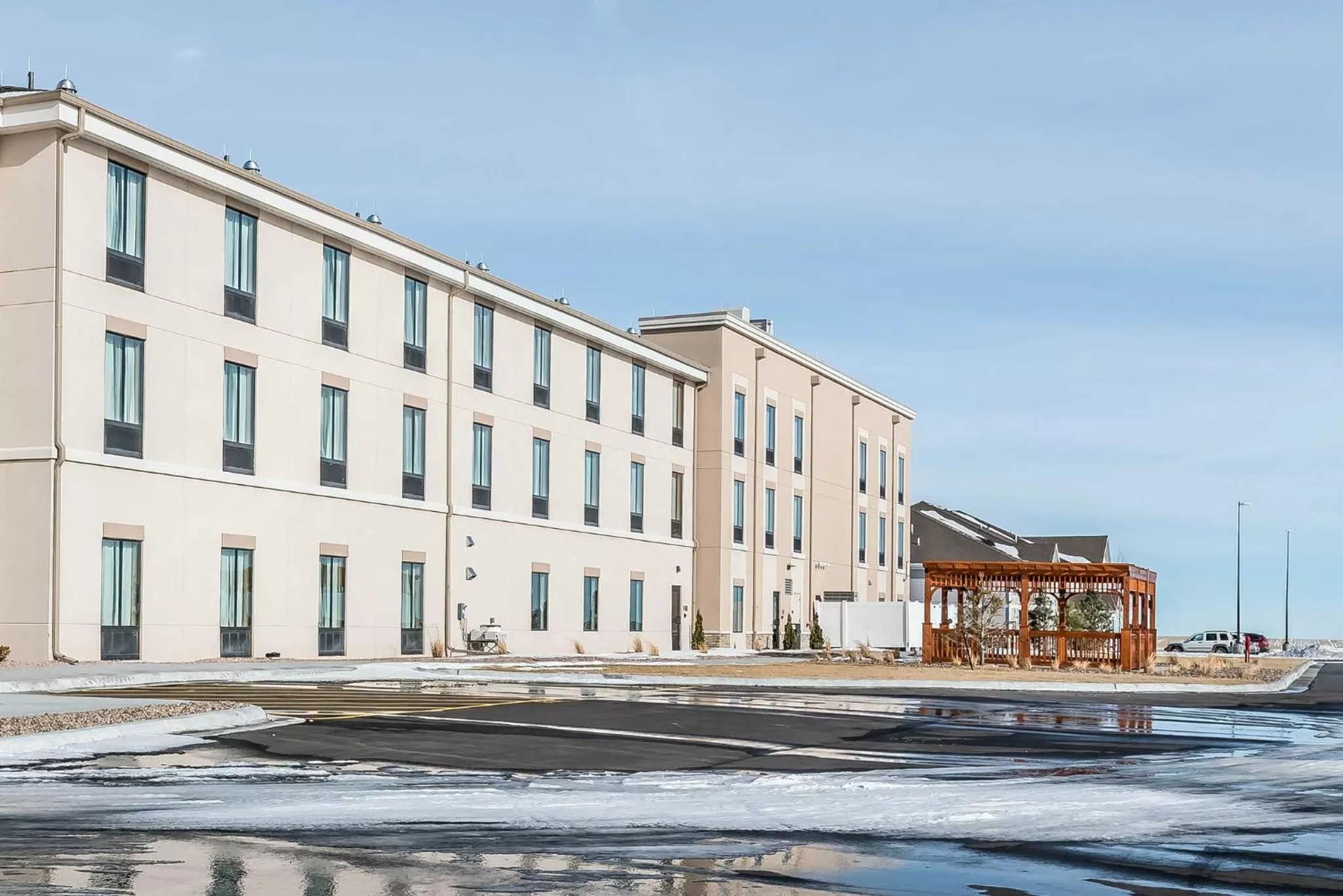 Property building in Comfort Inn & Suites Sidney I-80