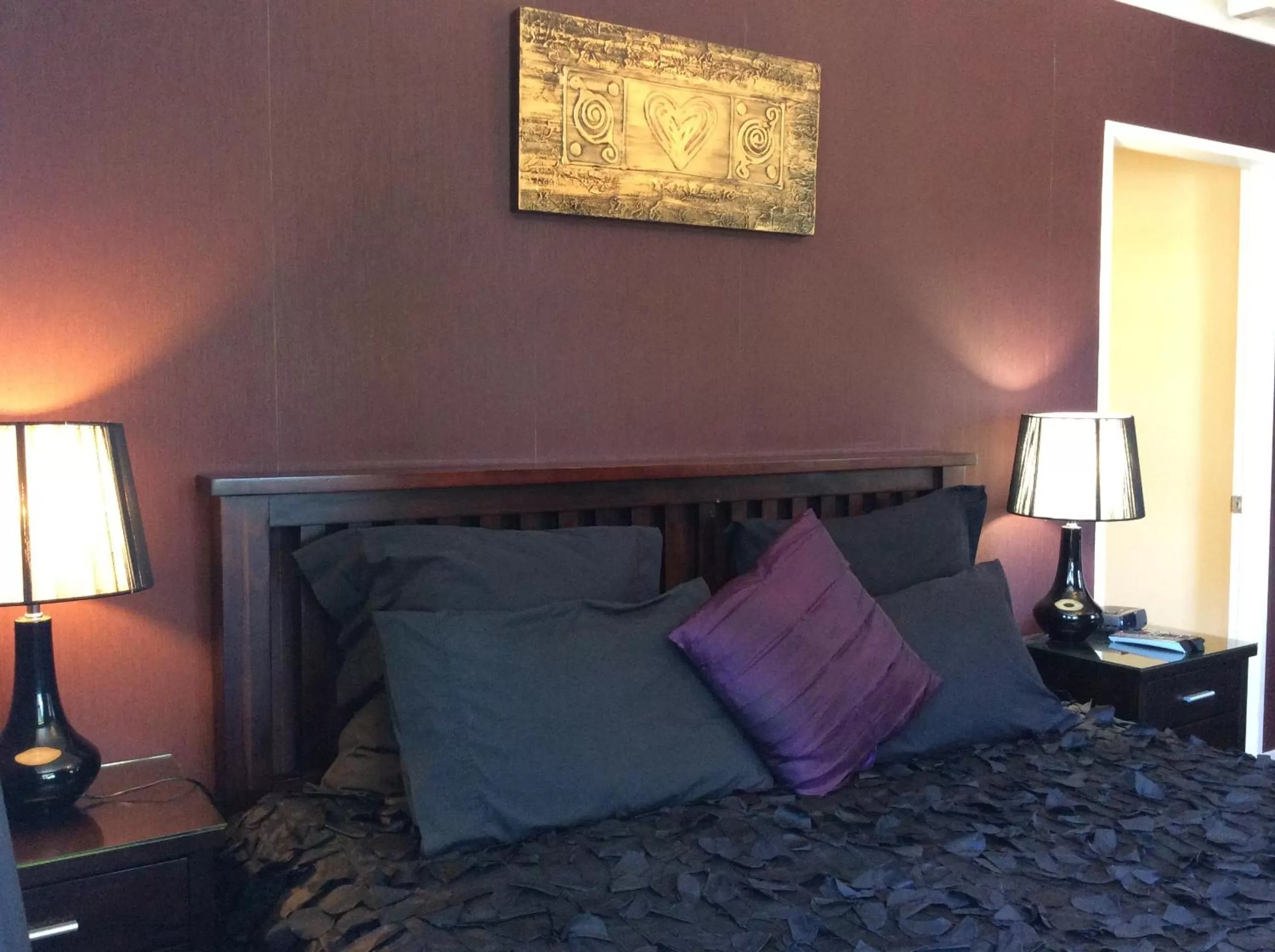 Bed in Anndion Motel