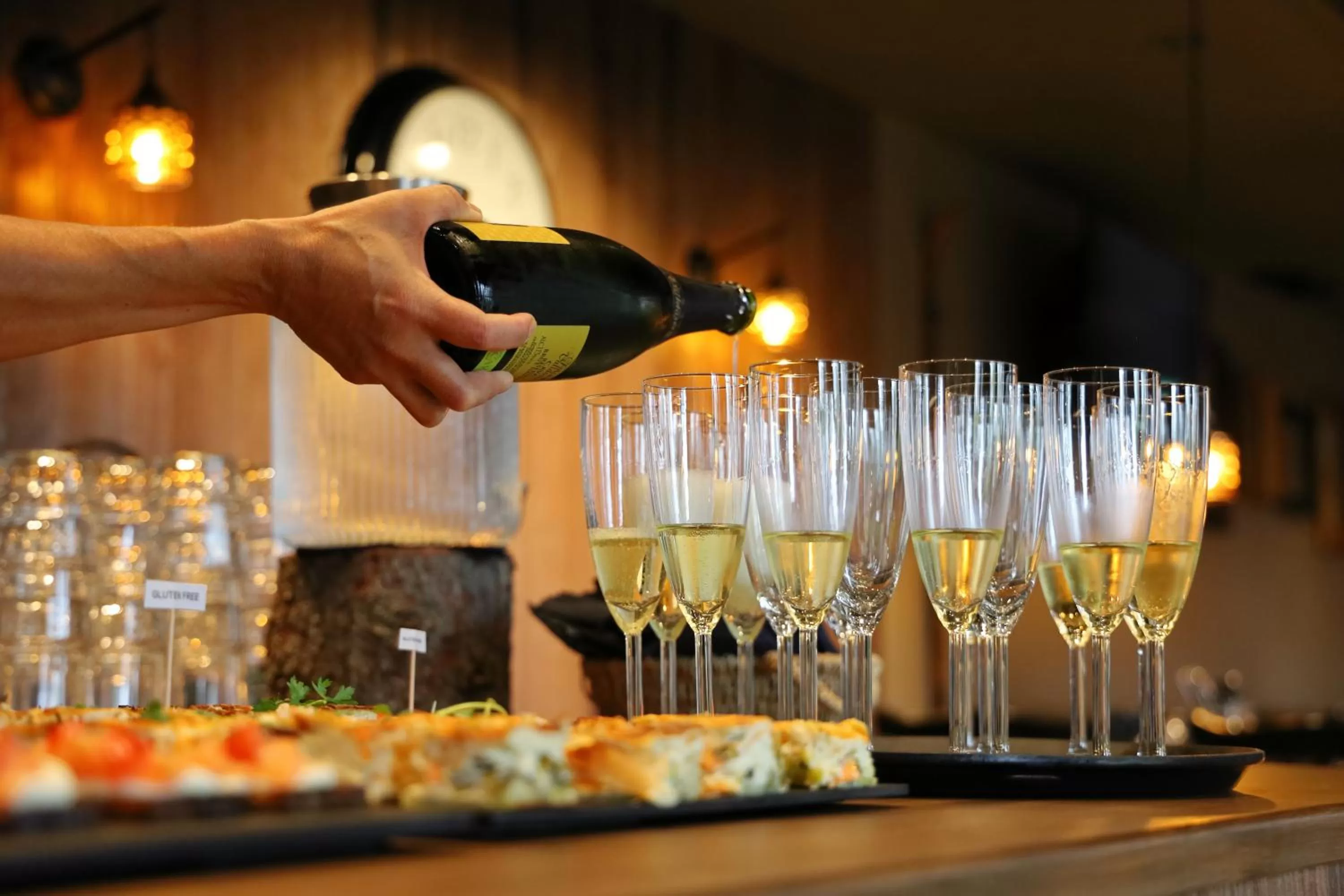 Drinks in Haltia Lake Lodge nature boutique hotel & glamping