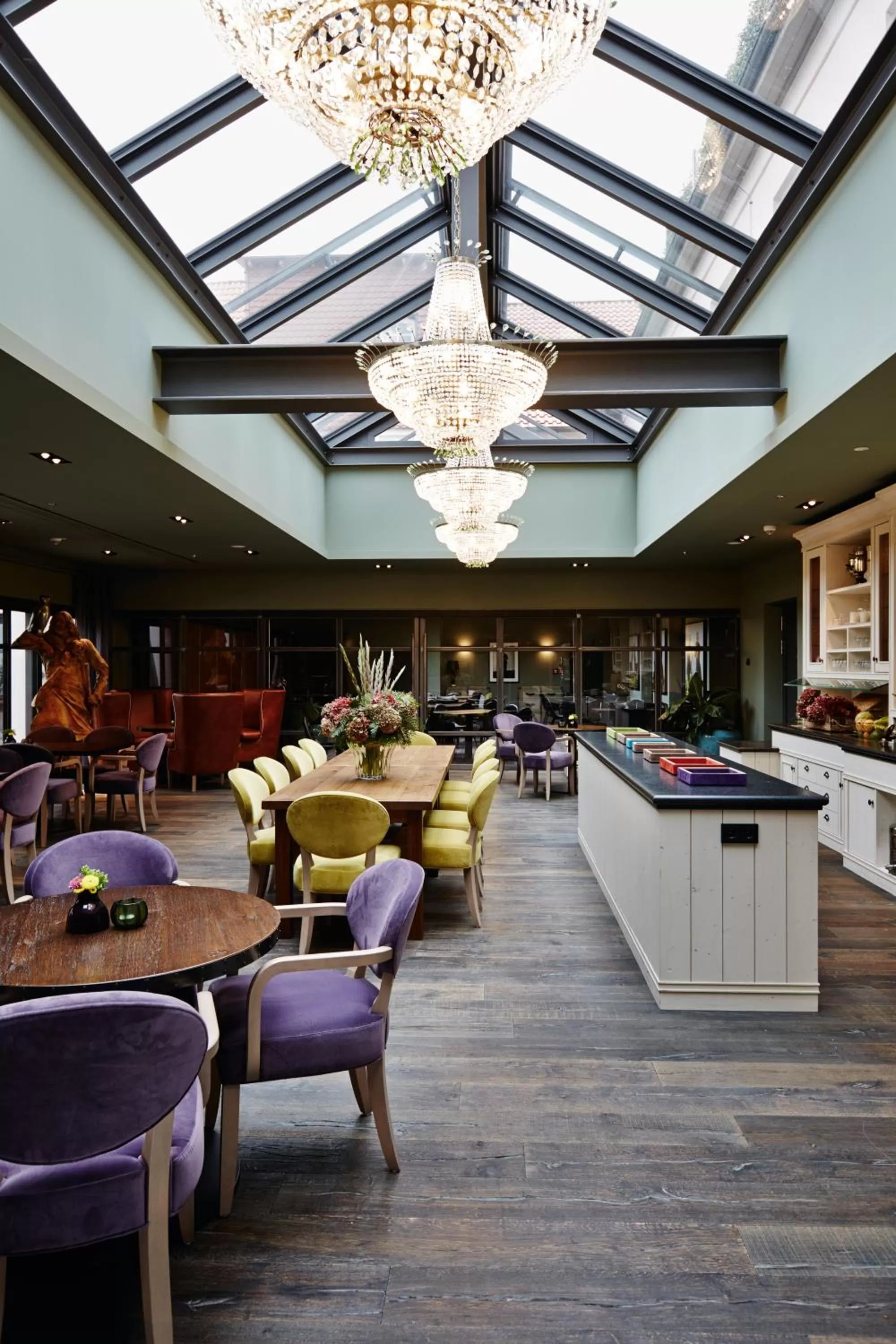 Buffet breakfast in Zum Löwen Design Hotel Resort & Spa