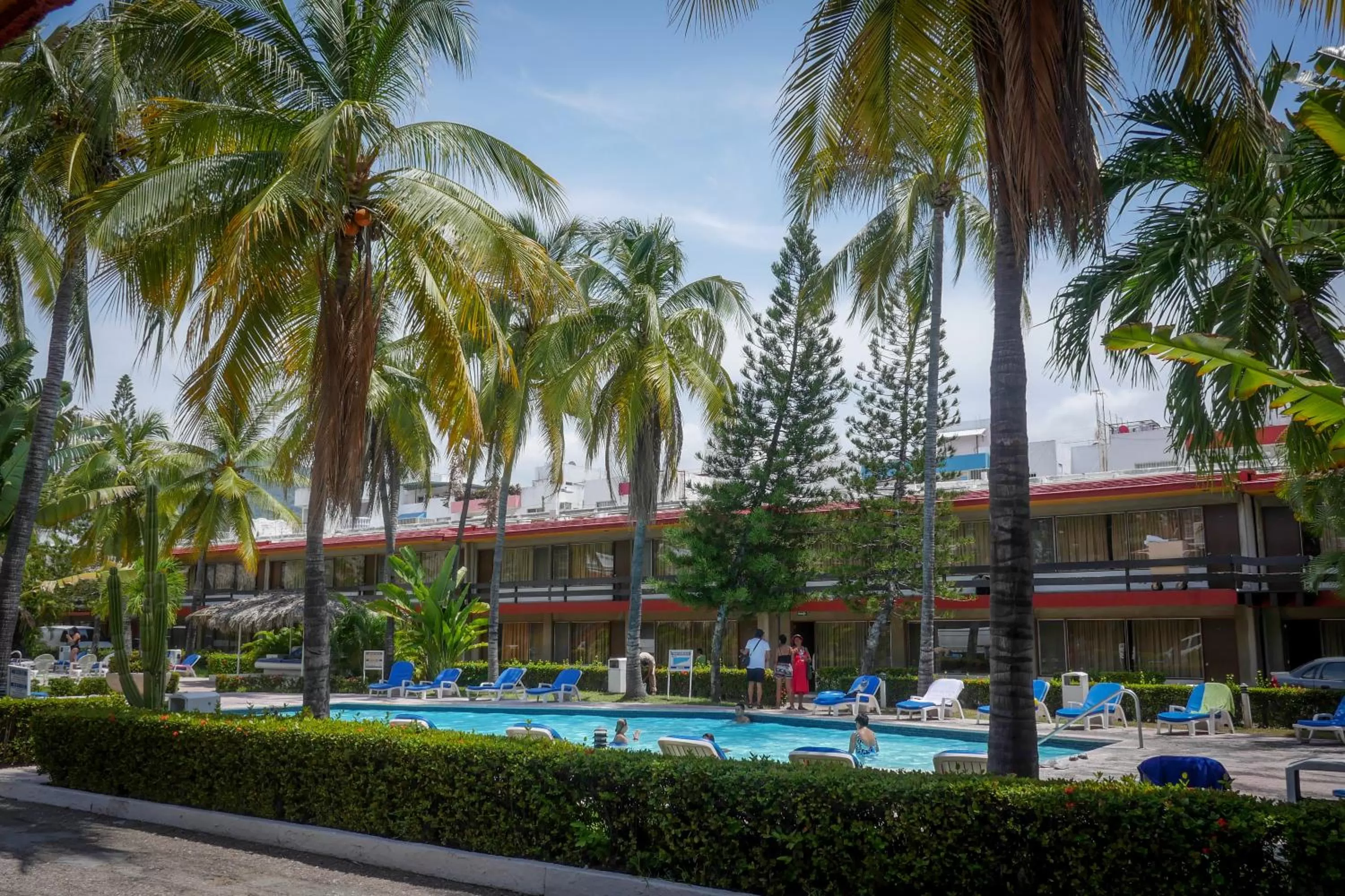 Natural landscape in Hotel Bali-Hai Acapulco