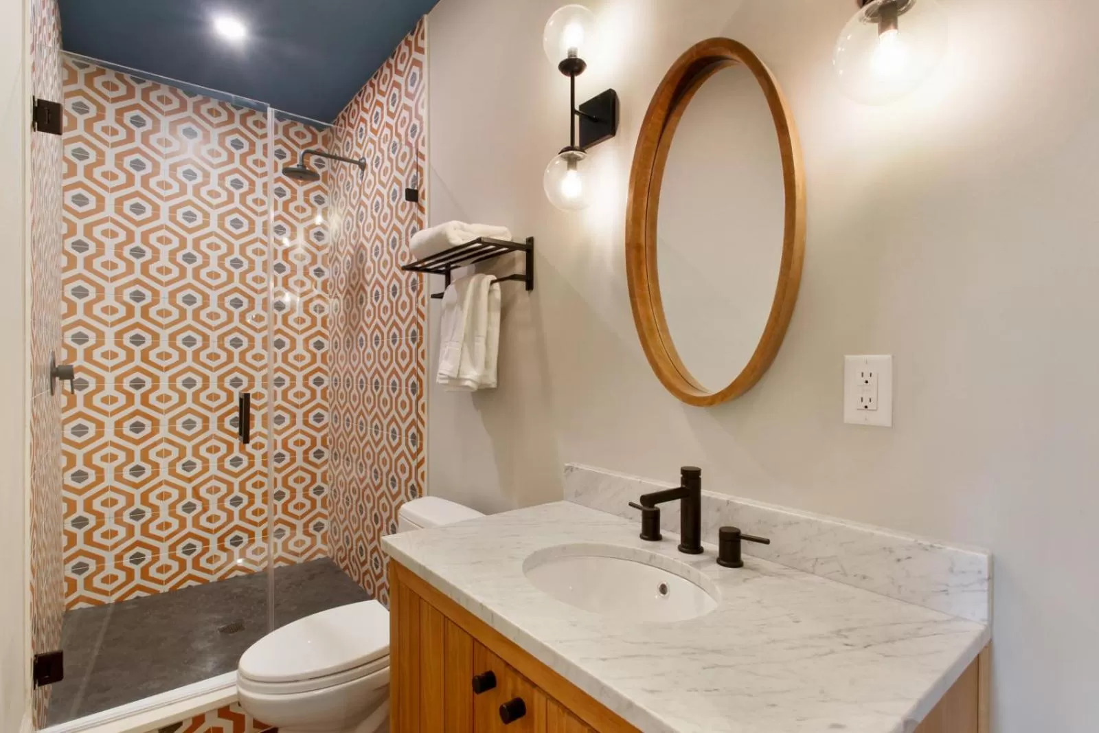 Bathroom in The Present Hotel
