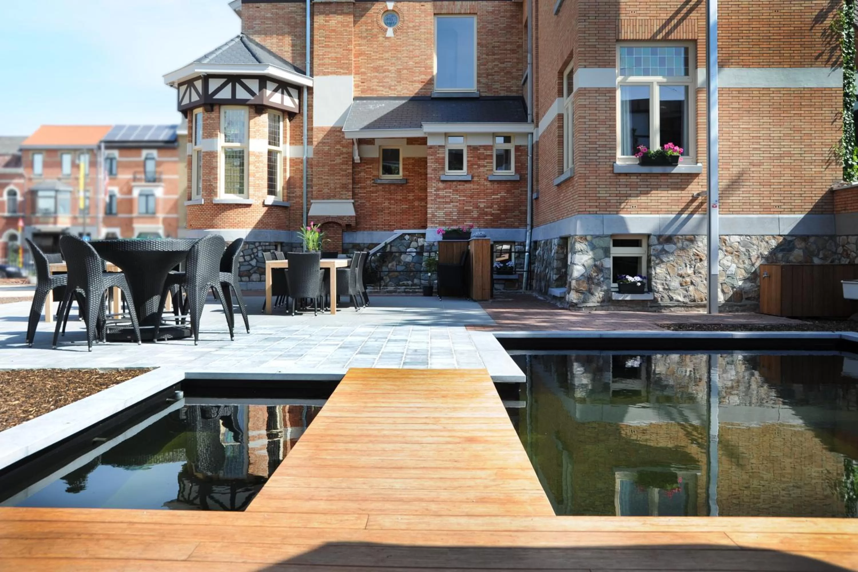 Balcony/Terrace, Property Building in Charmehotel Villa Saporis