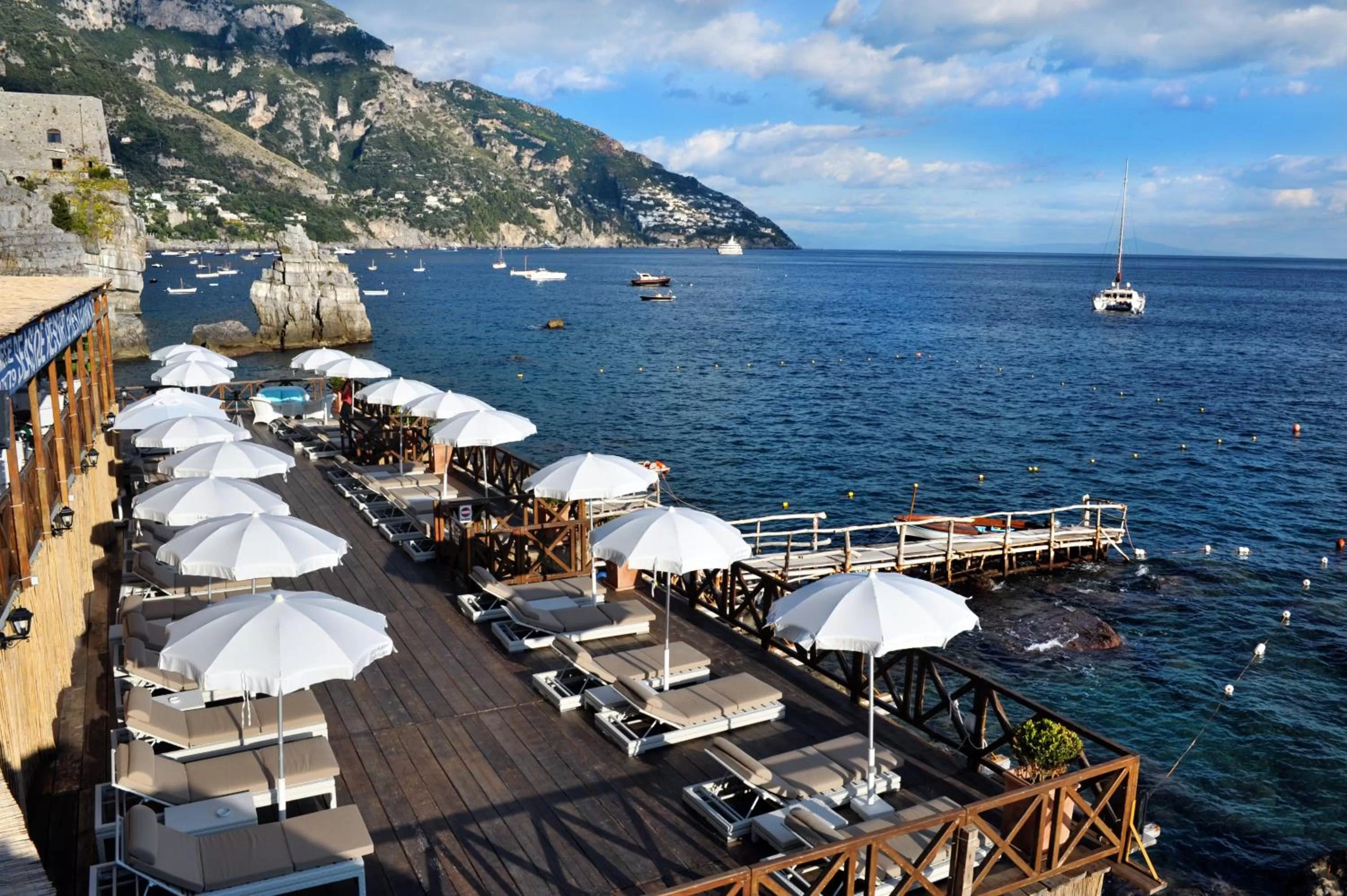 Natural landscape in Hotel Le Agavi