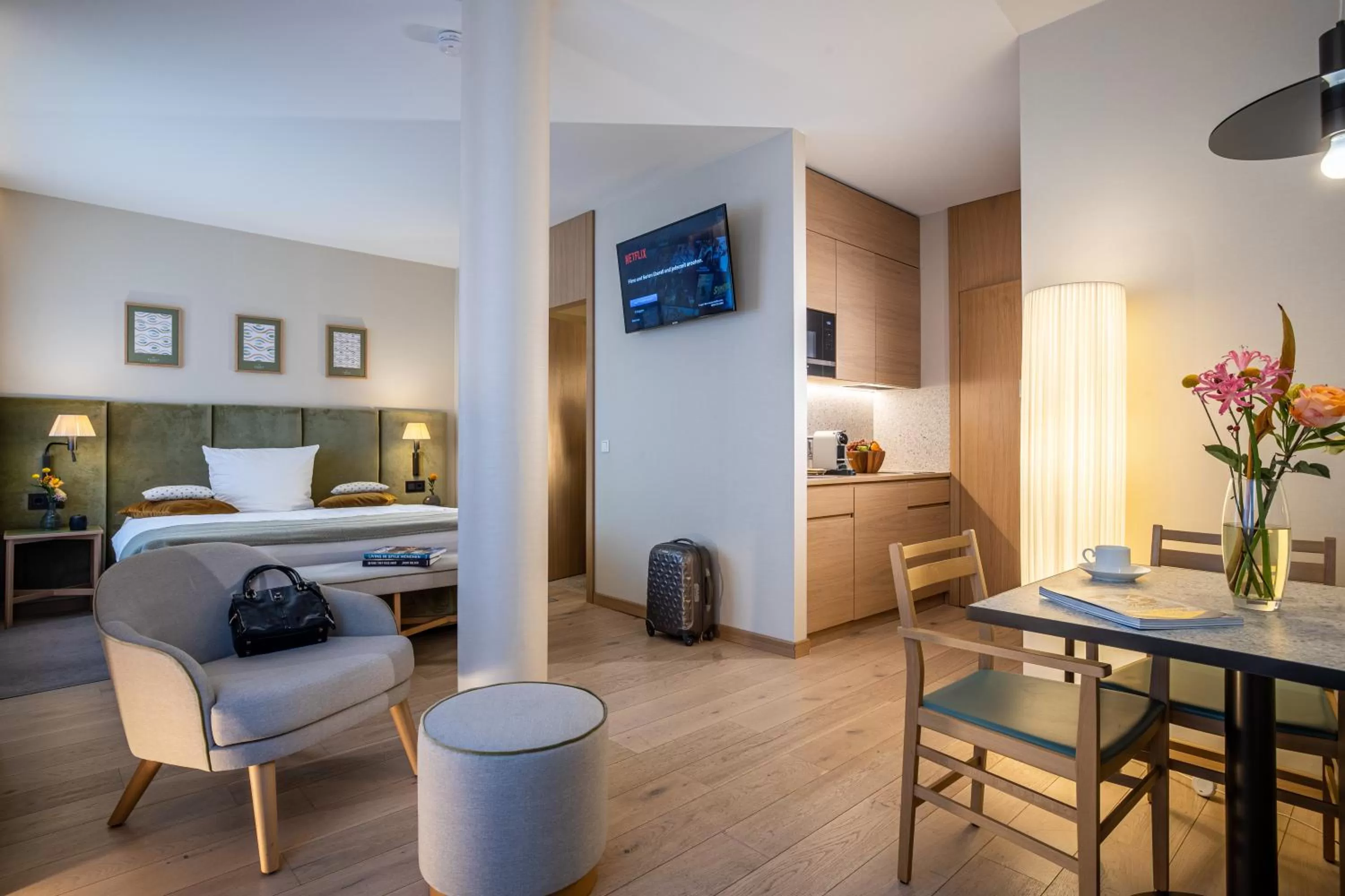 Day, Bed in OneBavariaHomes