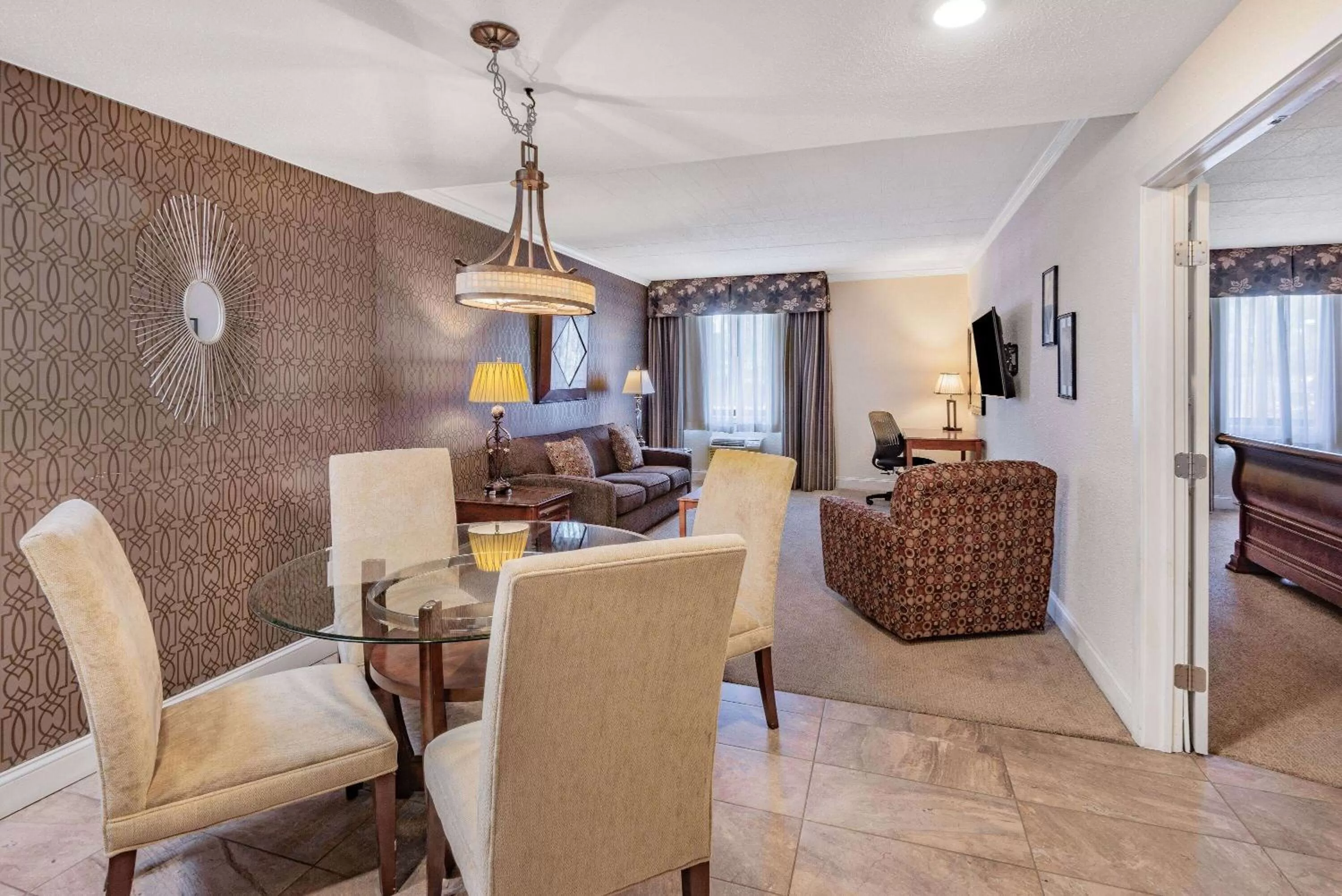 Bed in Wyndham Garden York