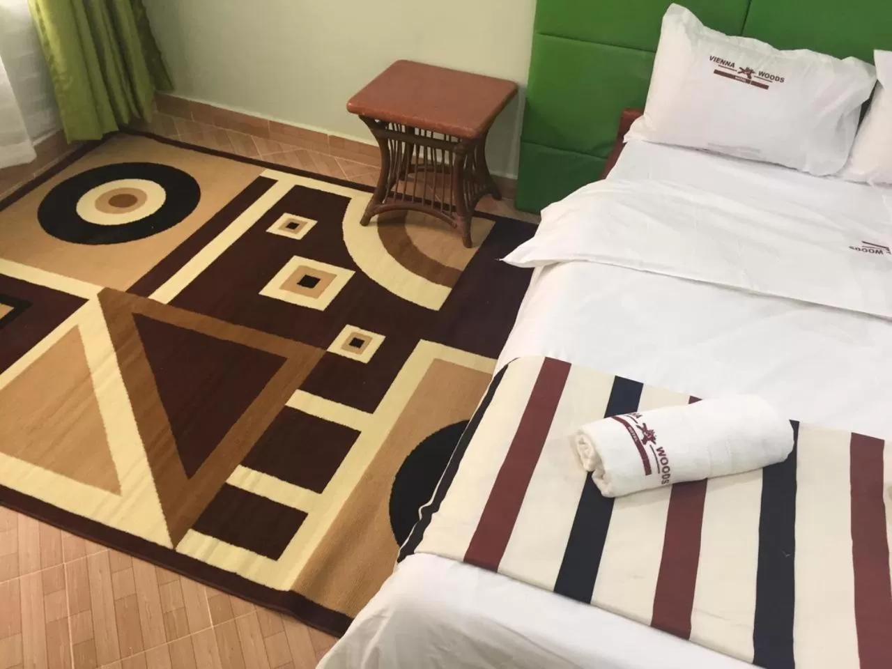 Bed in Vienna Woods Hotel Nakuru