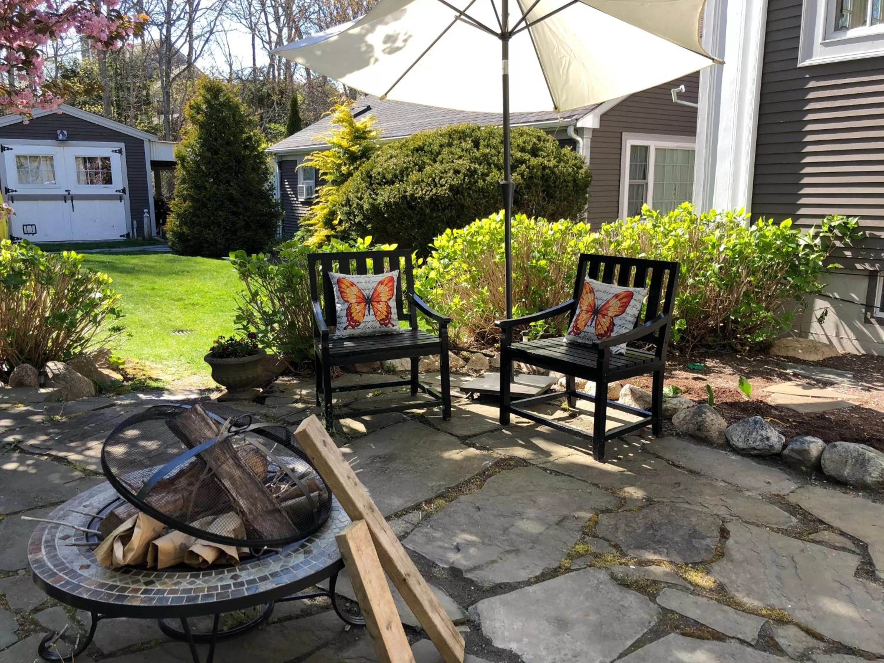 Patio in Frederick William House
