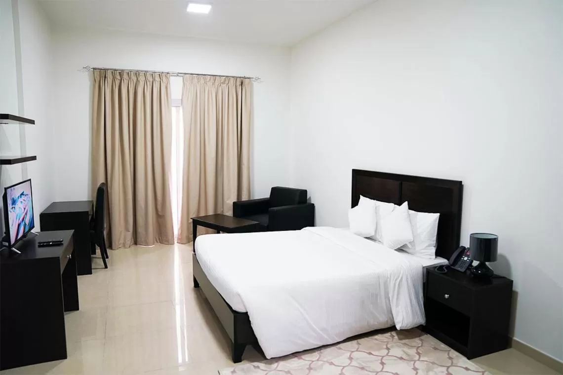 Bed in Aurak Guest House