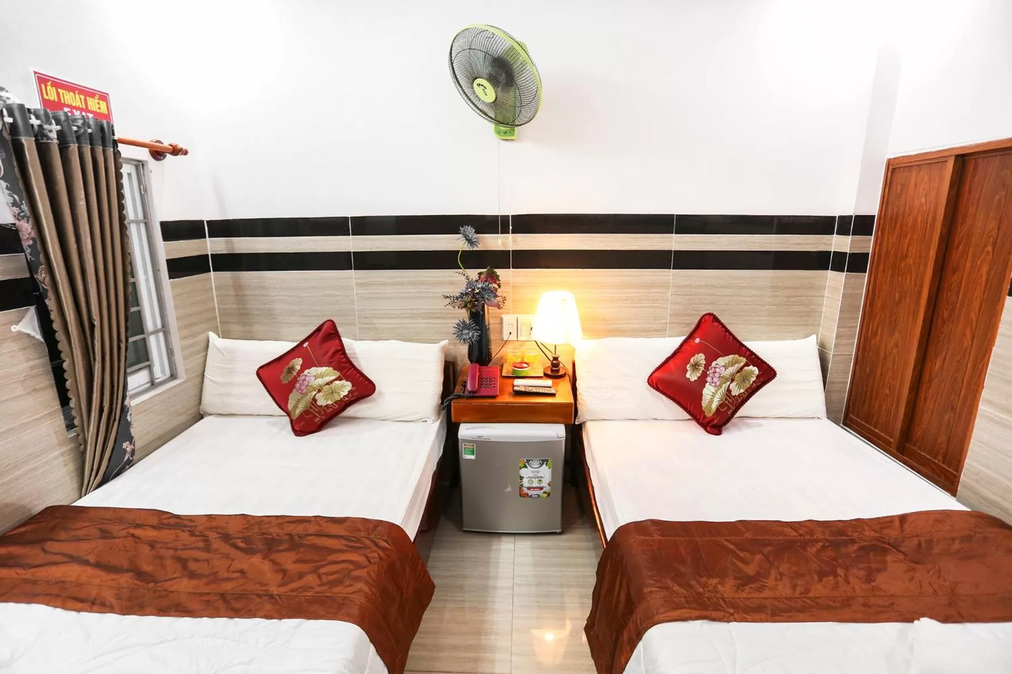 Bed in Lucky Hotel Quy Nhon