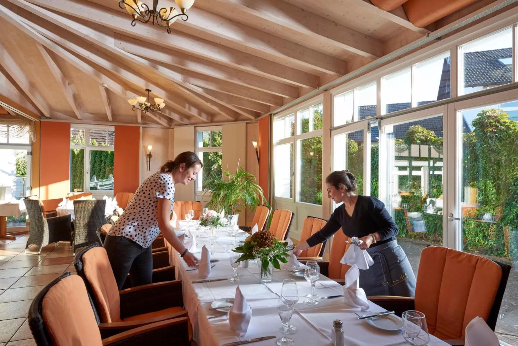 Restaurant/Places to Eat in Hotel Mühlenhof Lollar