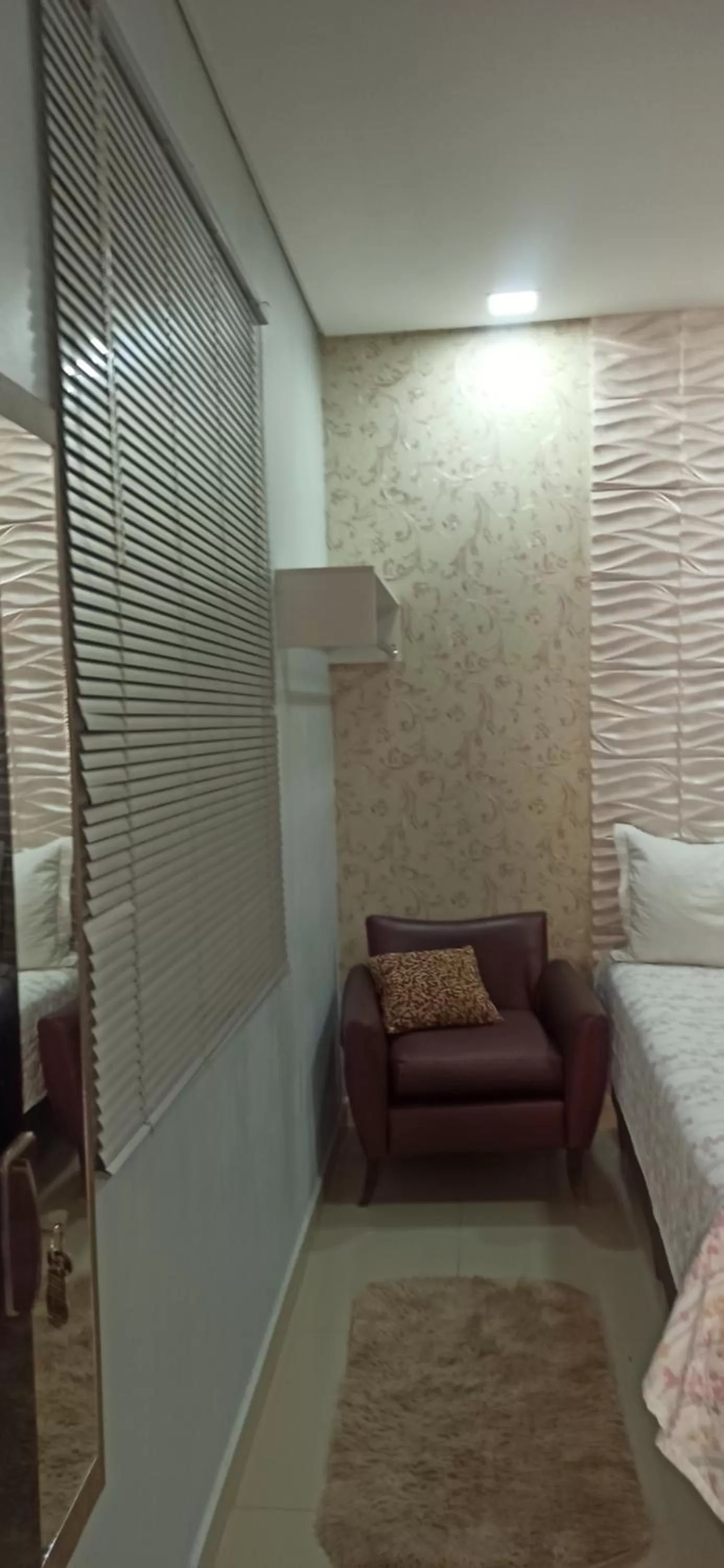 Bed in Pousada Bom Sono