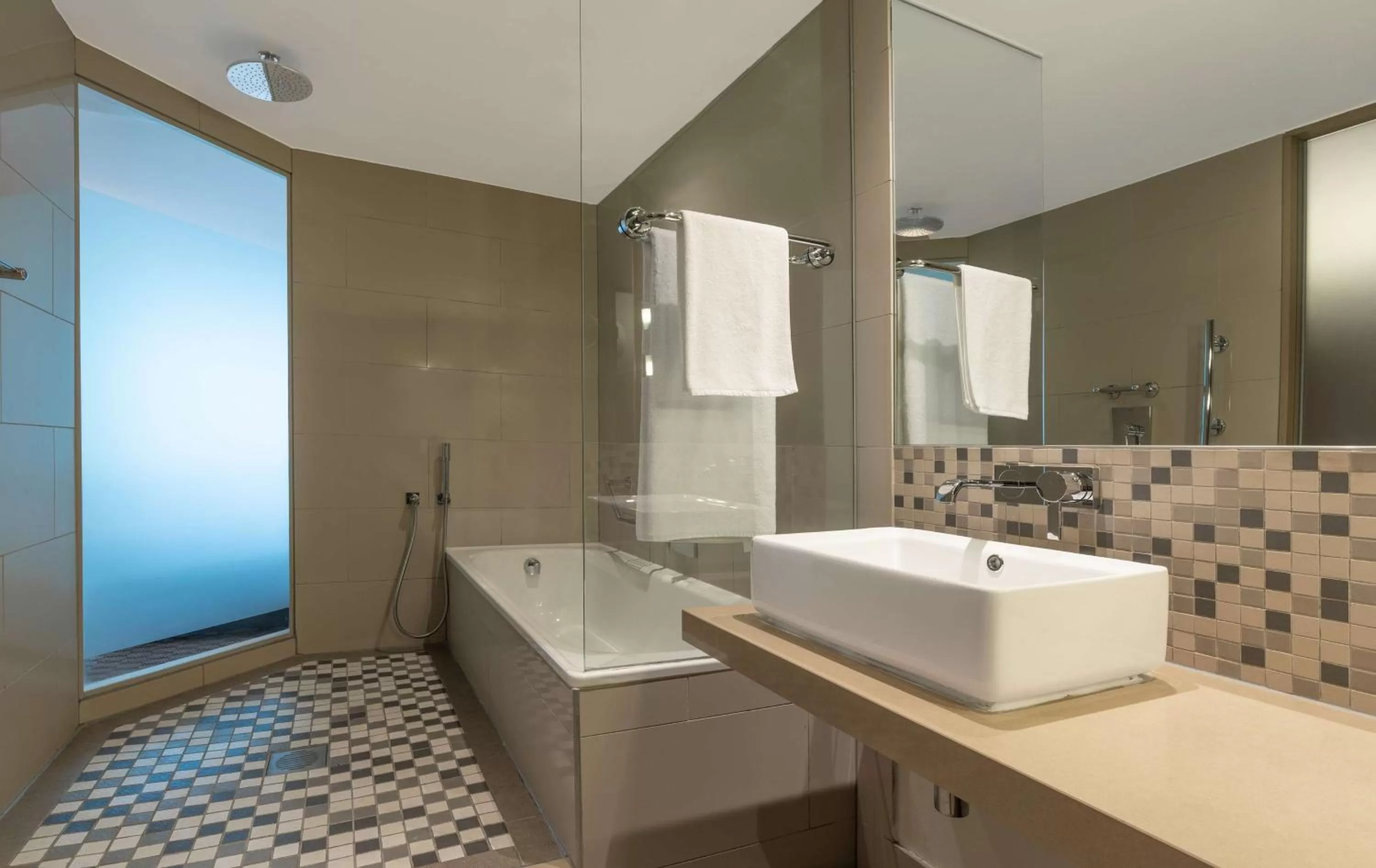 Bathroom in Radisson Blu Gautrain Hotel, Sandton Johannesburg