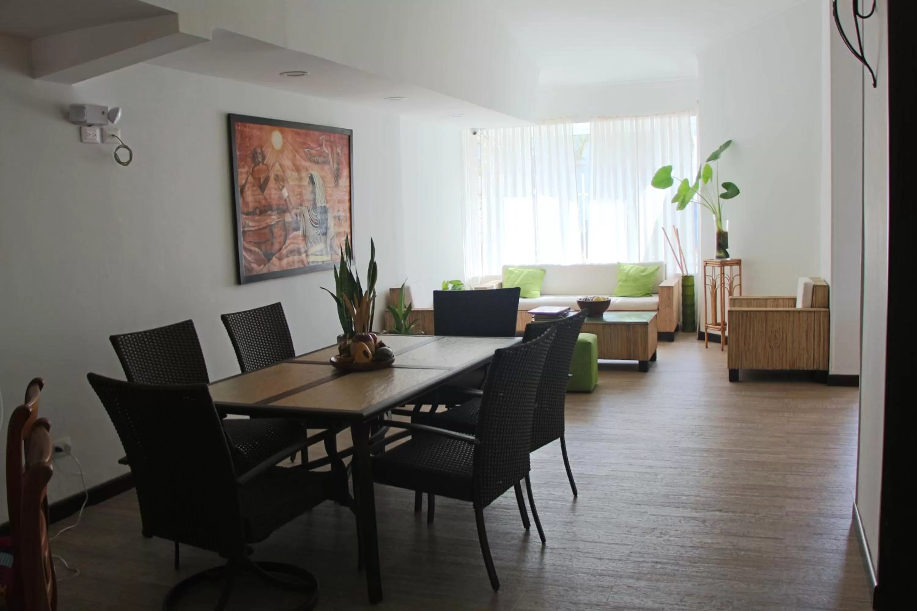 Dining Area in Hospedaje Solymar Sarie Bay