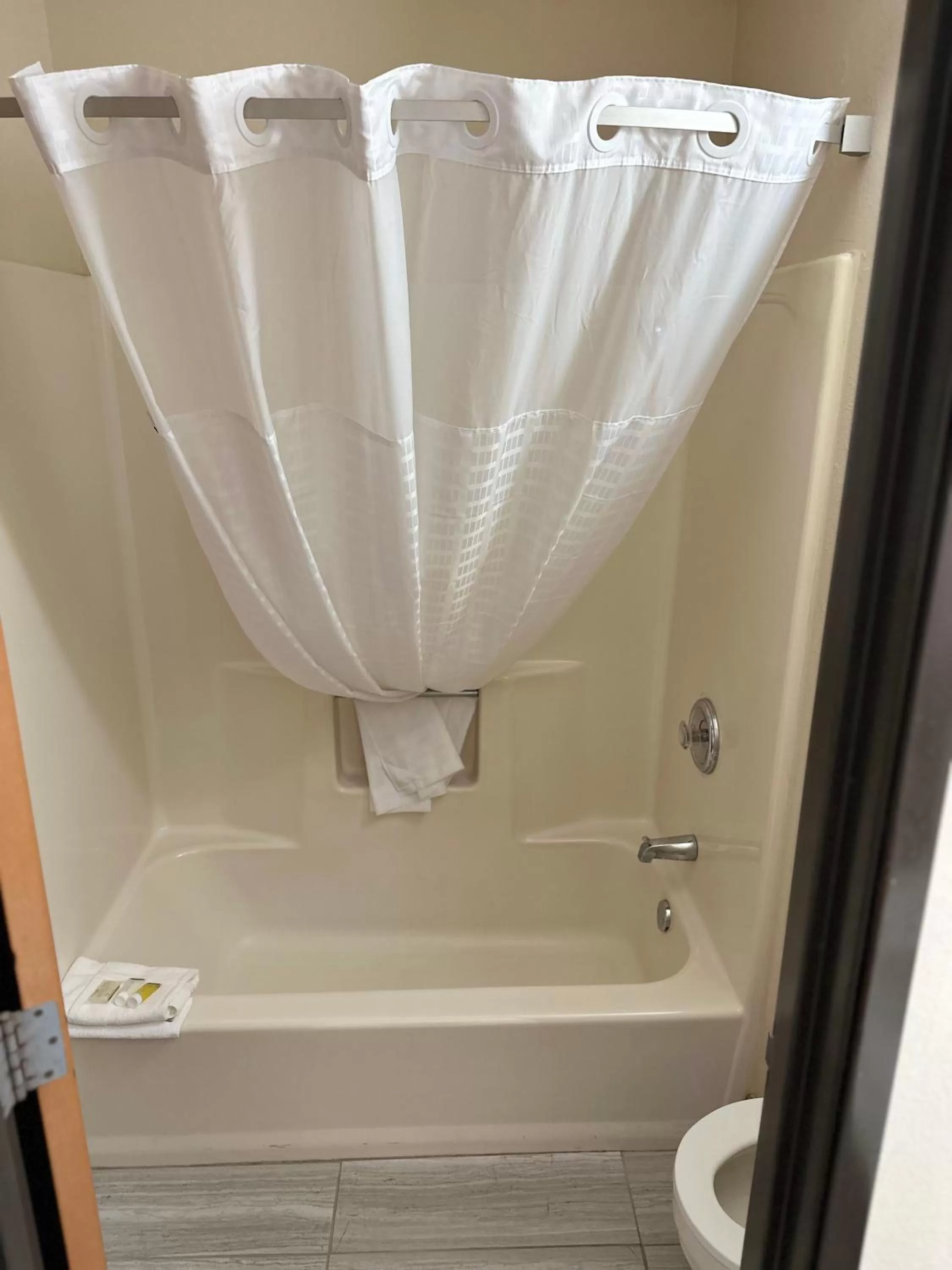 Bathroom in Super 8 by Wyndham Columbia Clark Lane