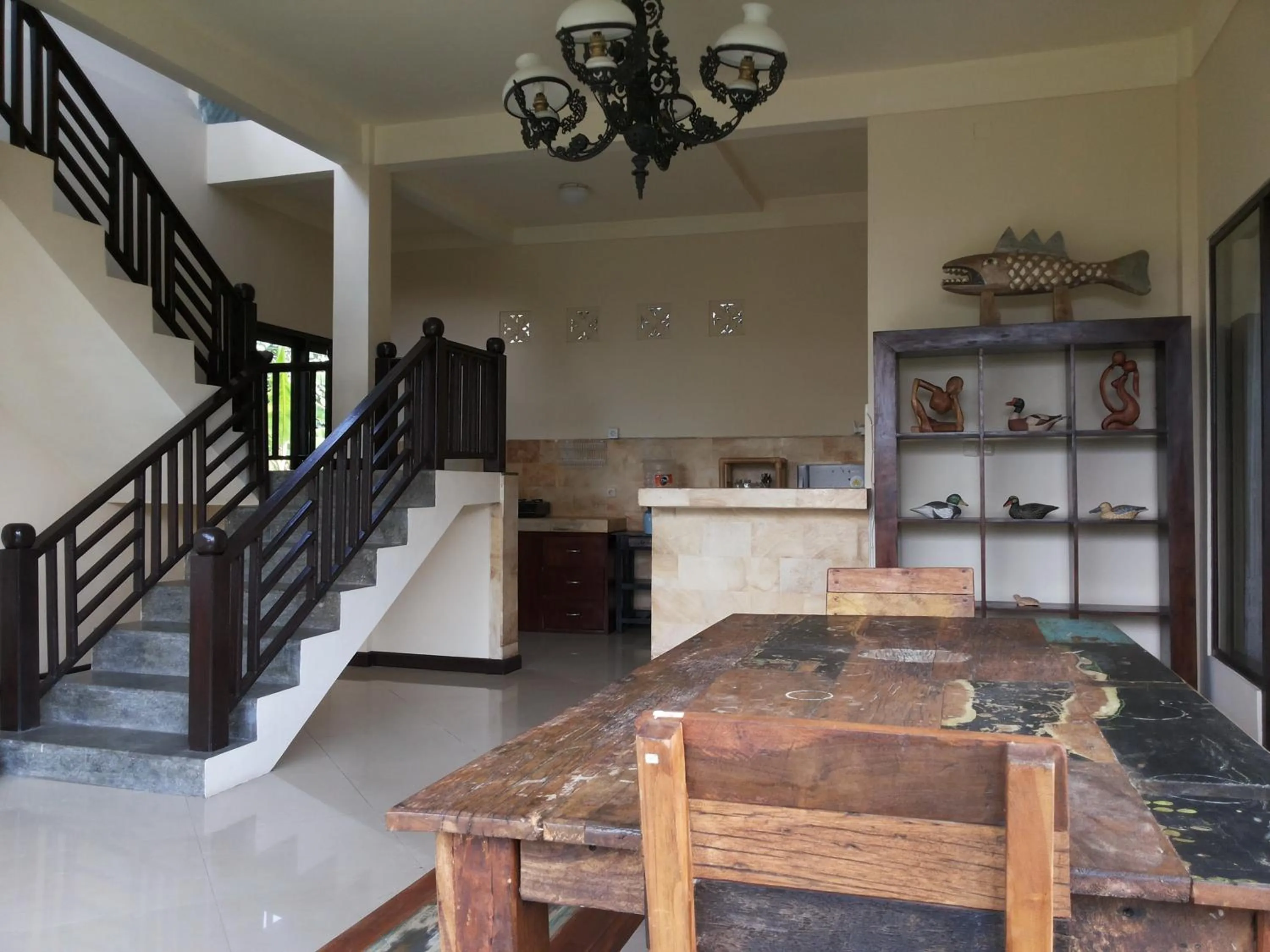Kitchen or kitchenette in Bali Dream Resort Ubud