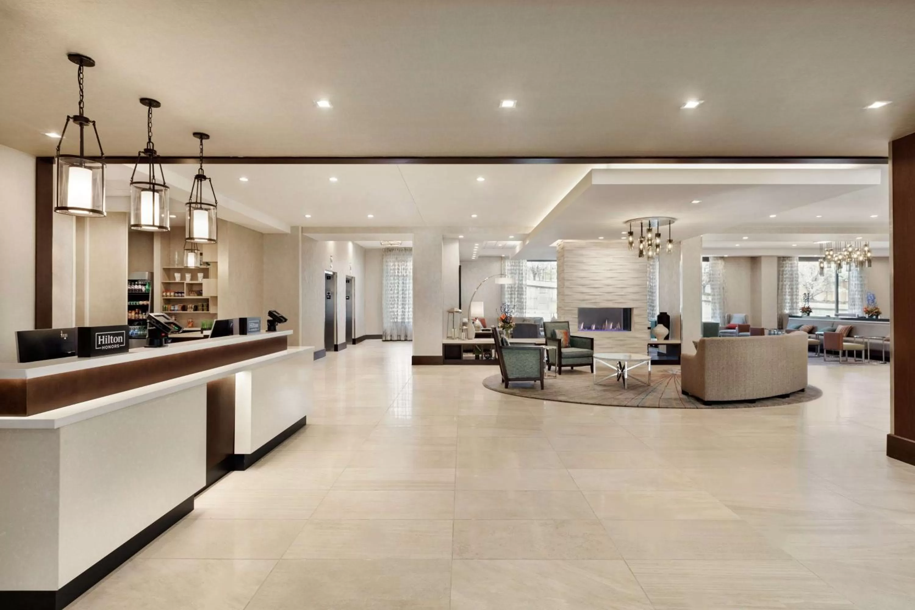 Lobby or reception in Homewood Suites By Hilton Arlington Rosslyn Key Bridge