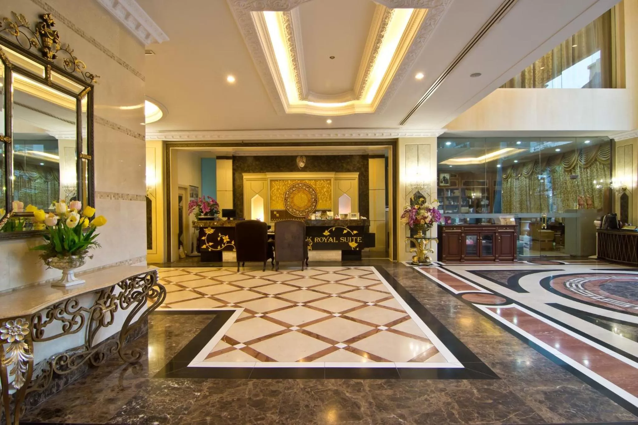 Lobby or reception in LK Royal Suite