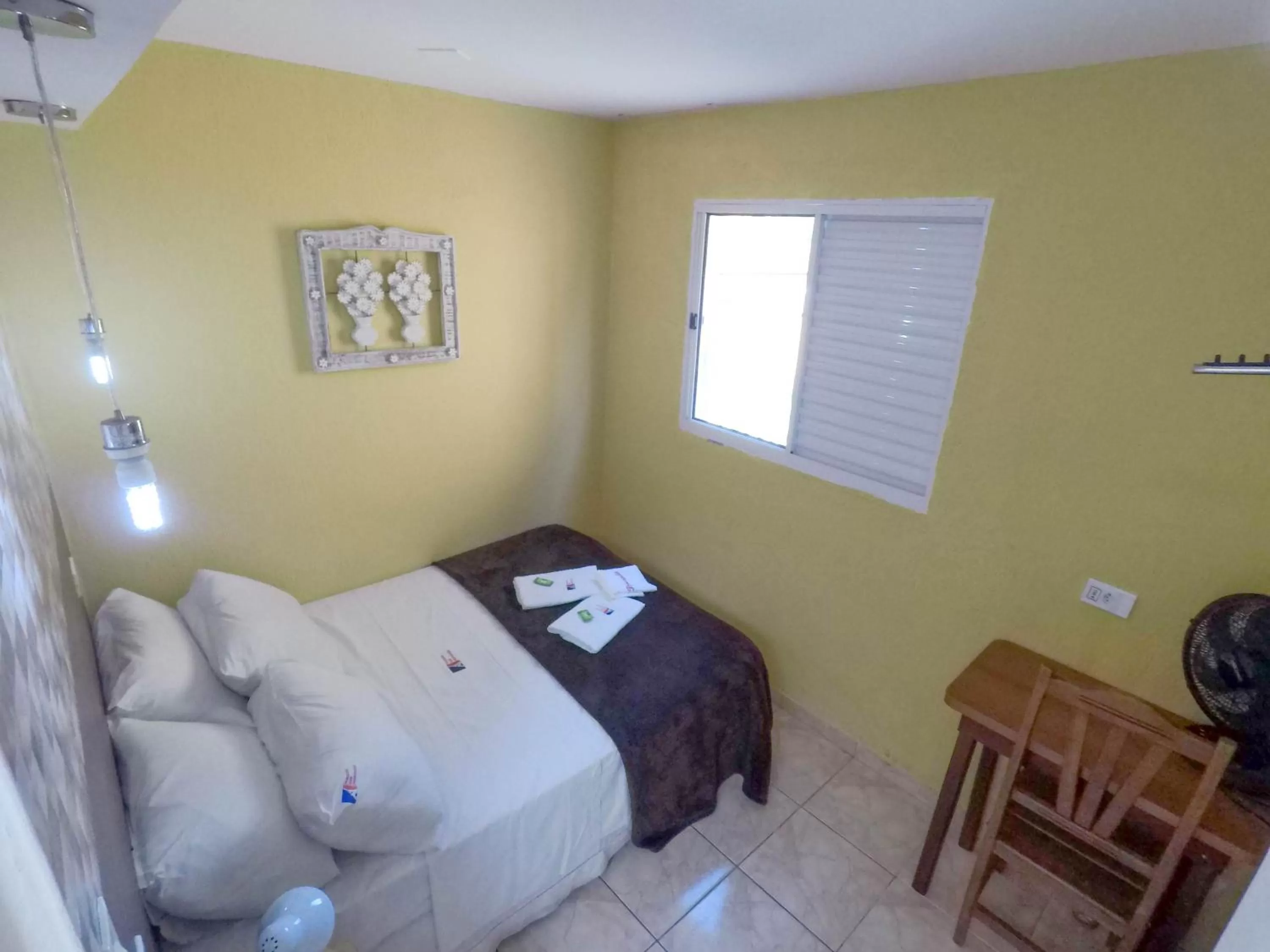 Bed in Pousada dos Franceses