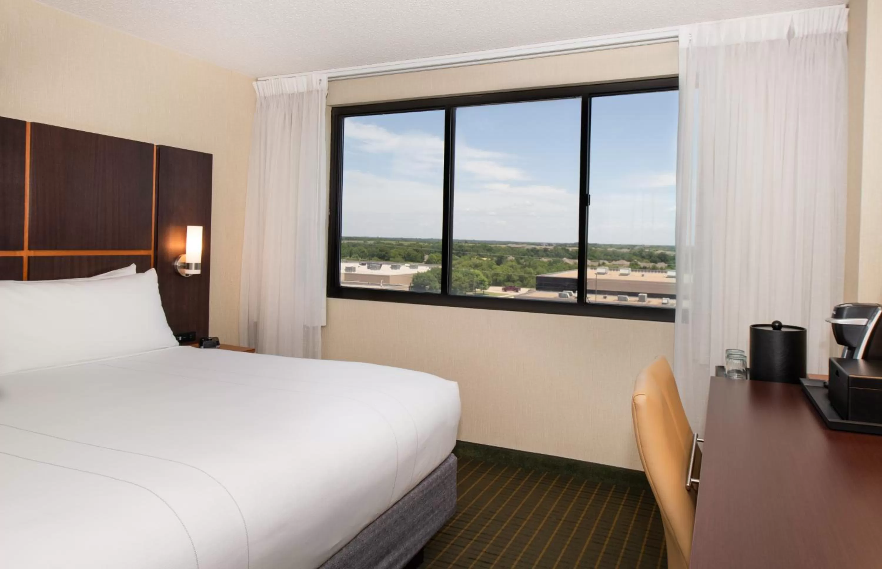 Bed in NCED Conference Center & Hotel