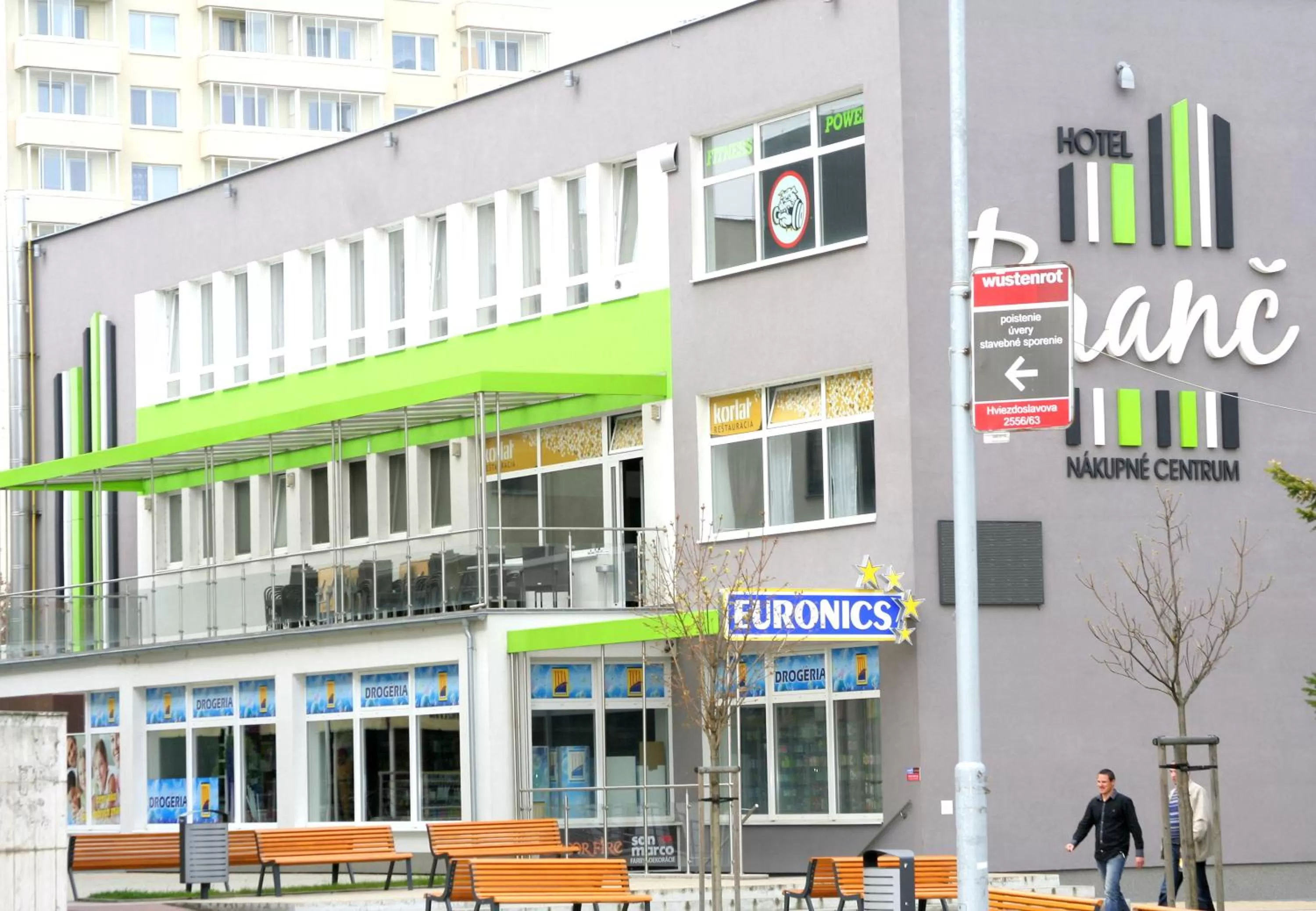 Property Building in Garni Hotel Branc