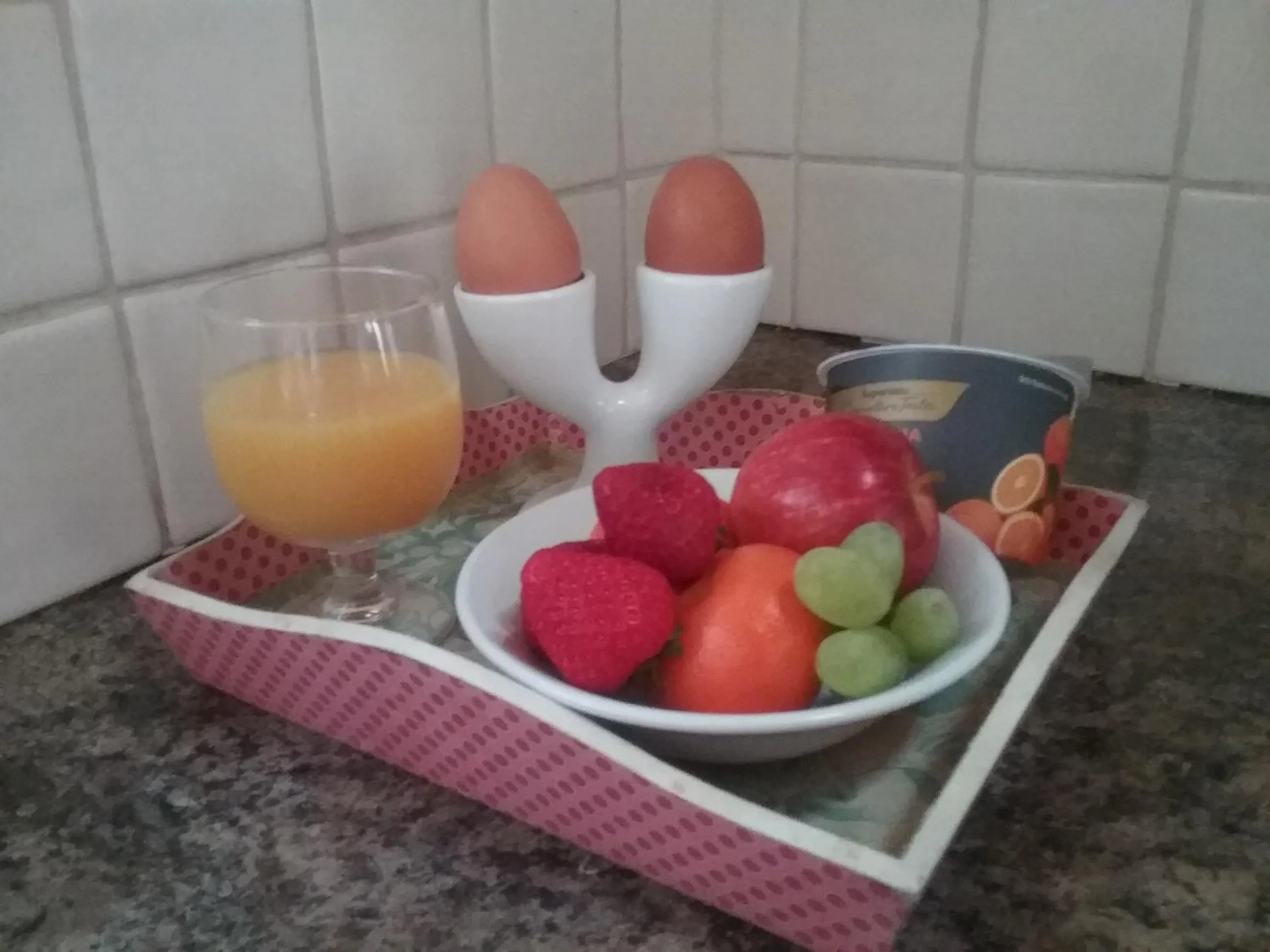 Continental breakfast in Ashleigh Guest House