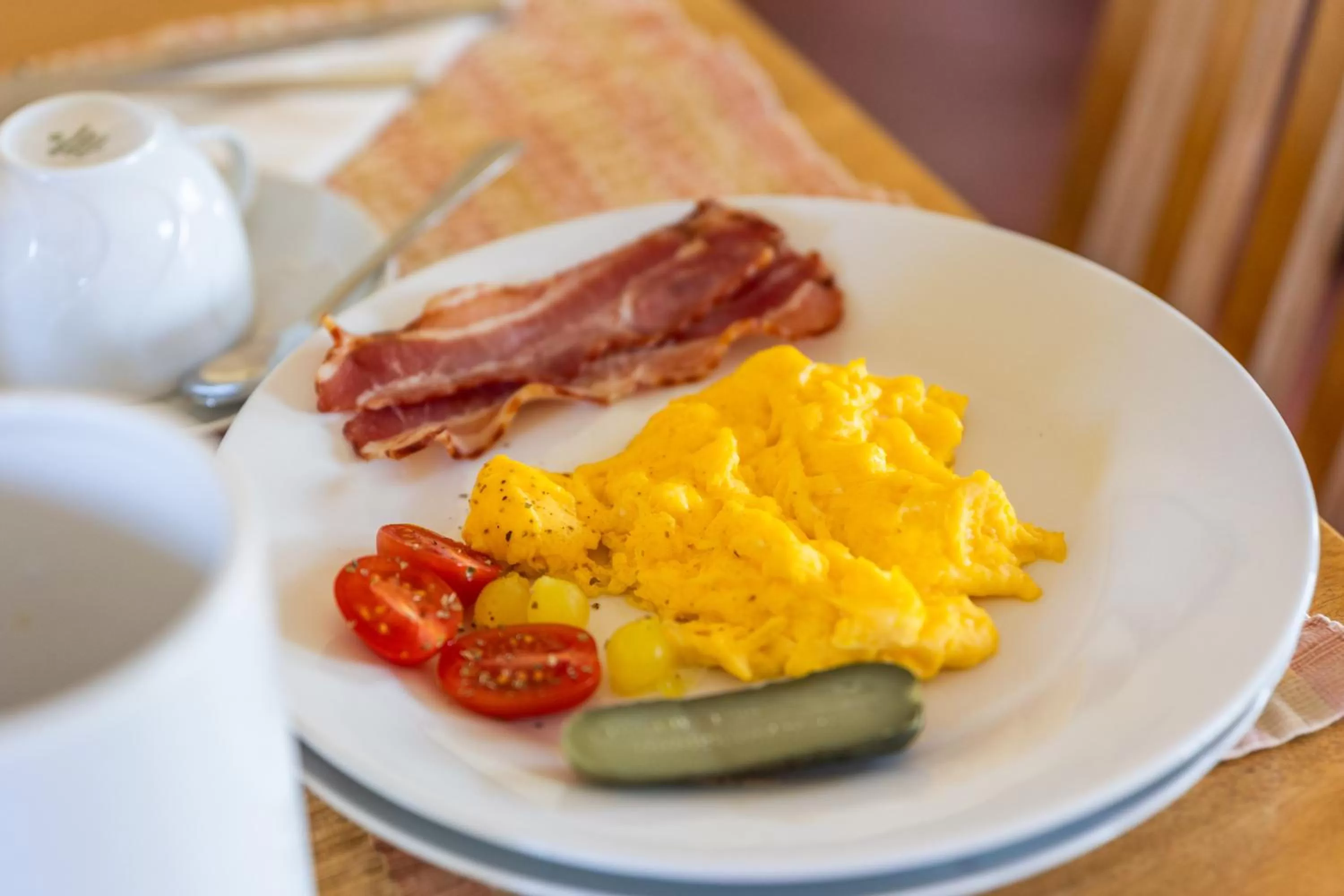 Breakfast, Food in Gästehaus Pinkepank