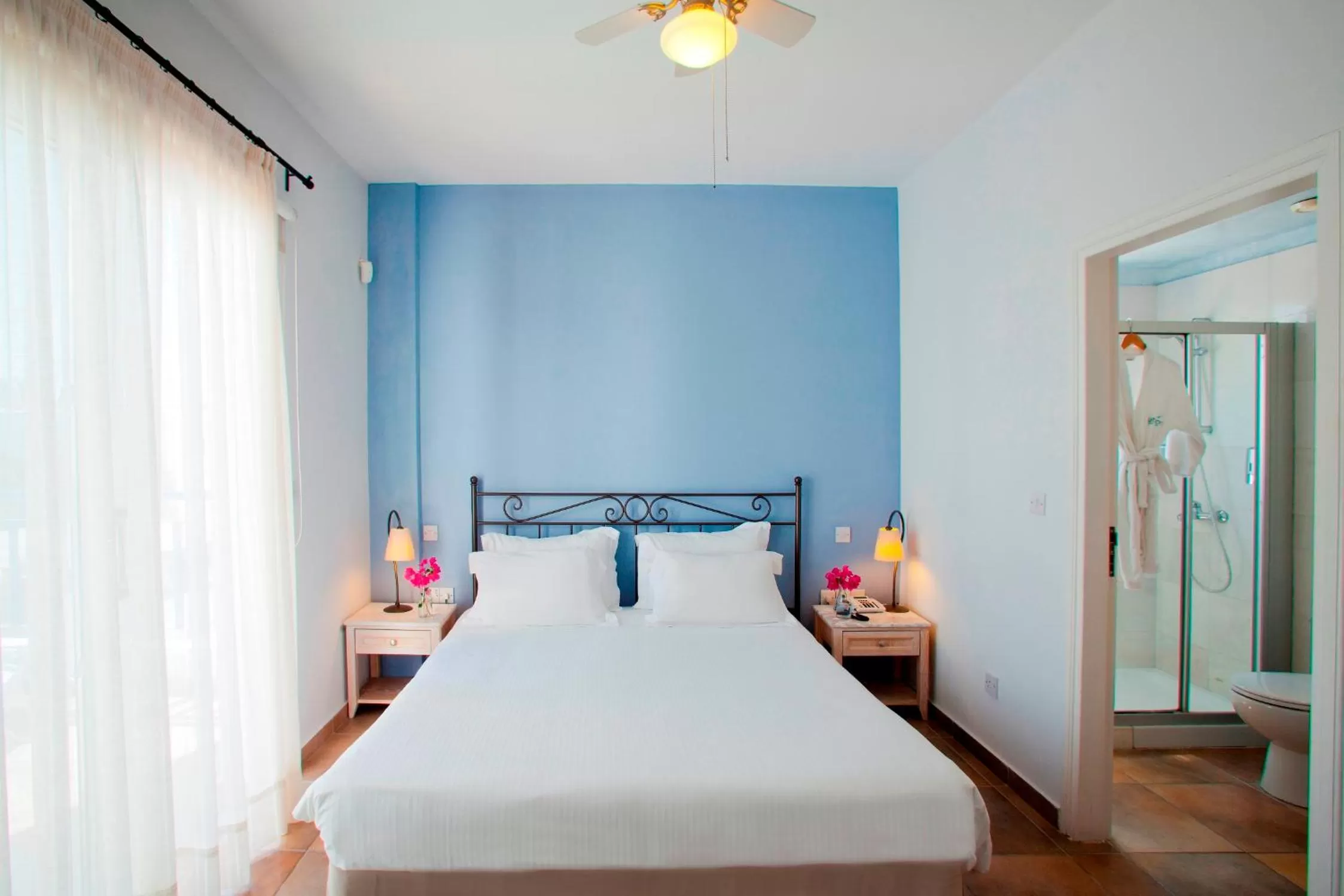 Bedroom, Bed in Aliathon Aegean