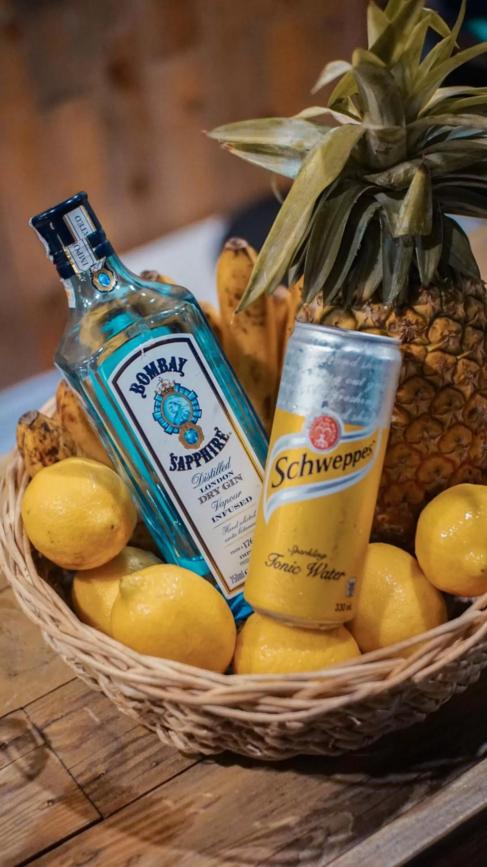 Alcoholic drinks in Coron Underwater Garden Resort