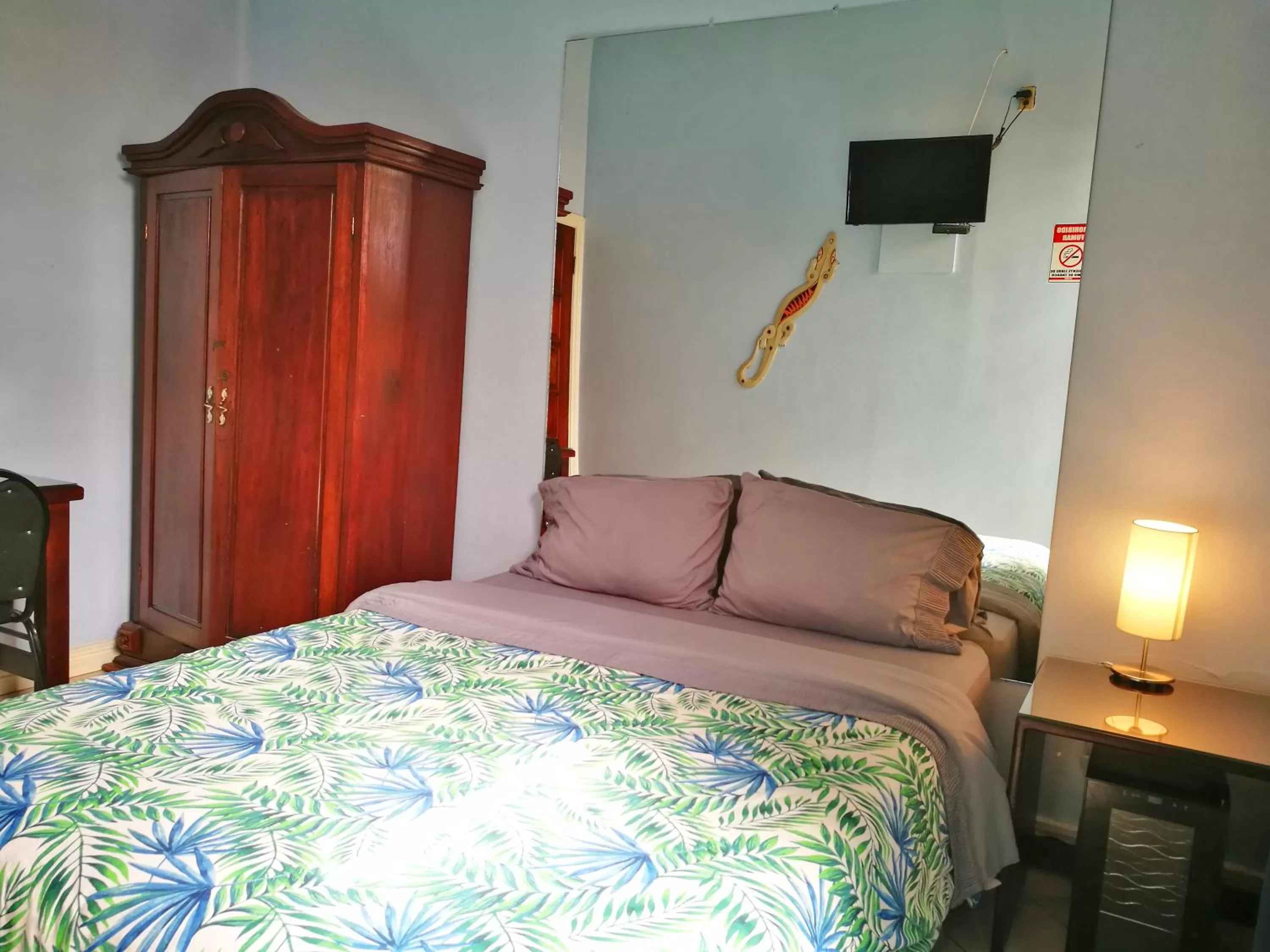 Decorative detail, Bed in Hotel Casa 69