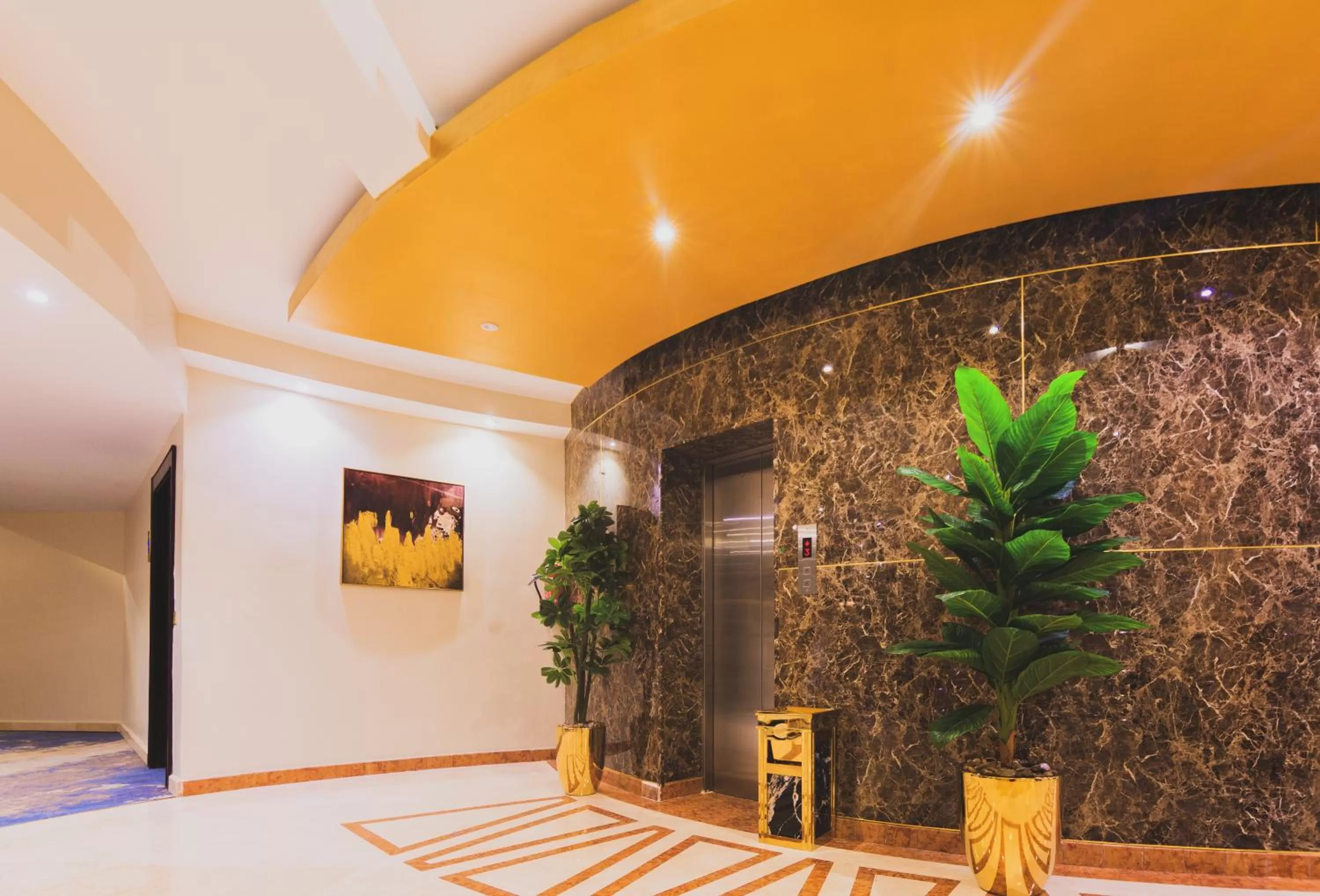 On site in Golden Ship Hotel