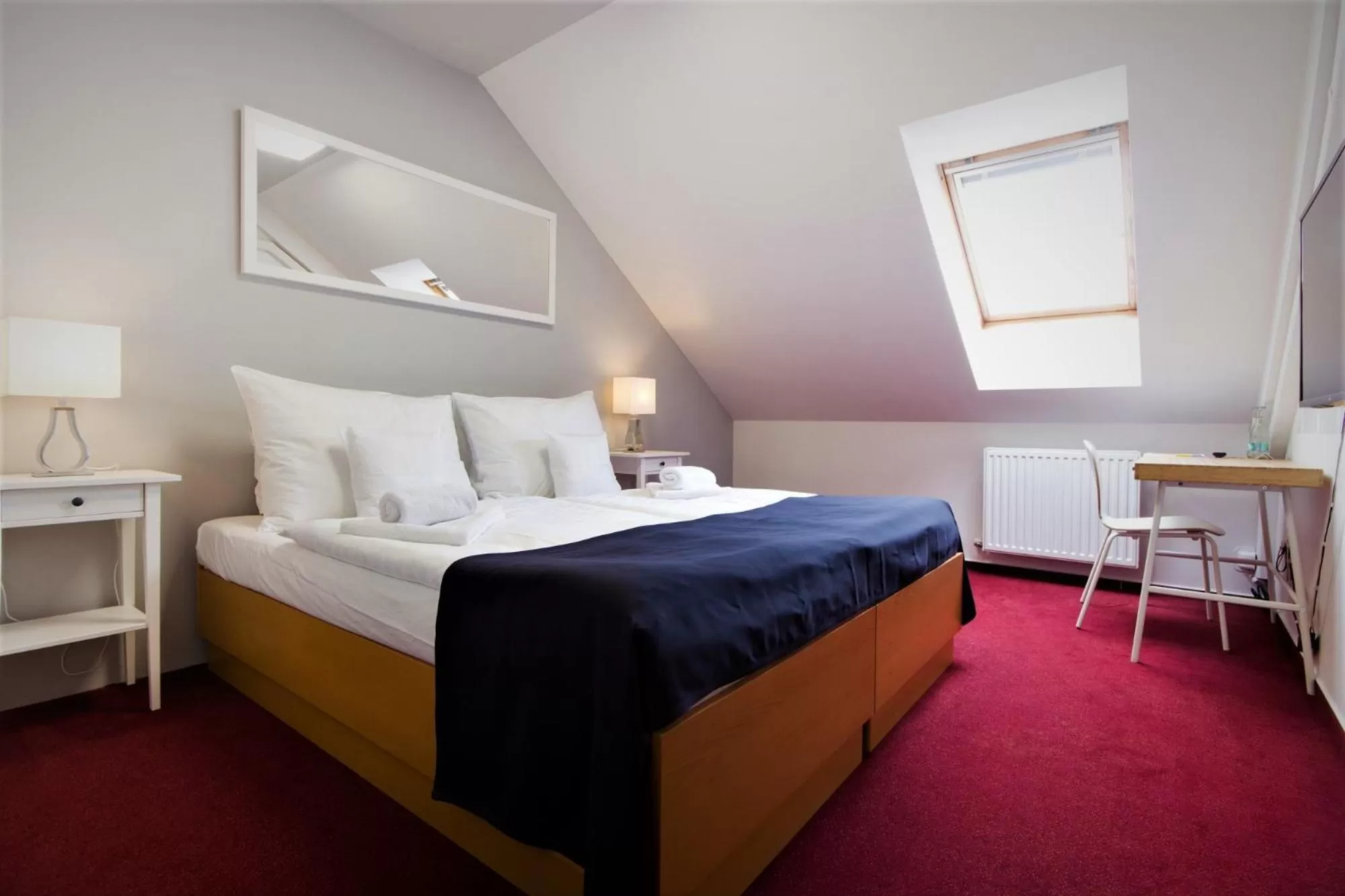 Bed in Hotel Maroli Mikulov